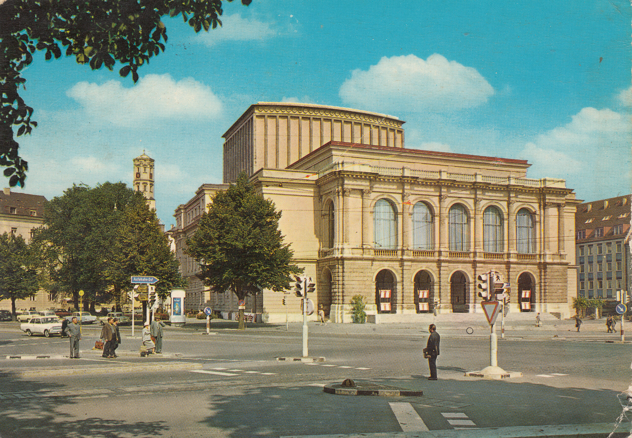 0.703- 13 Kruger Postcard Germany Augsburg
