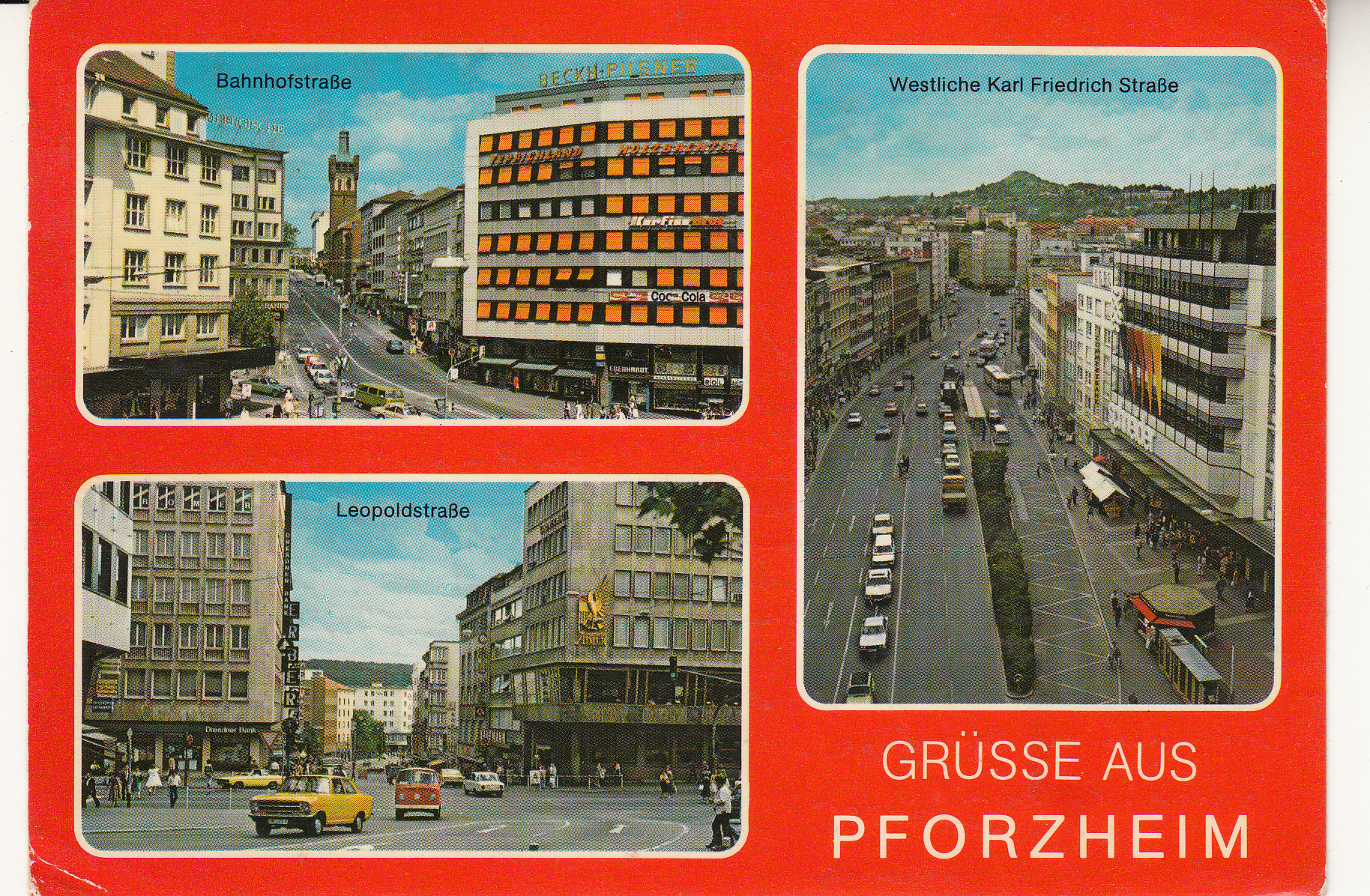 0.704-137.31 Kruger Postcard Germany Pforzheim