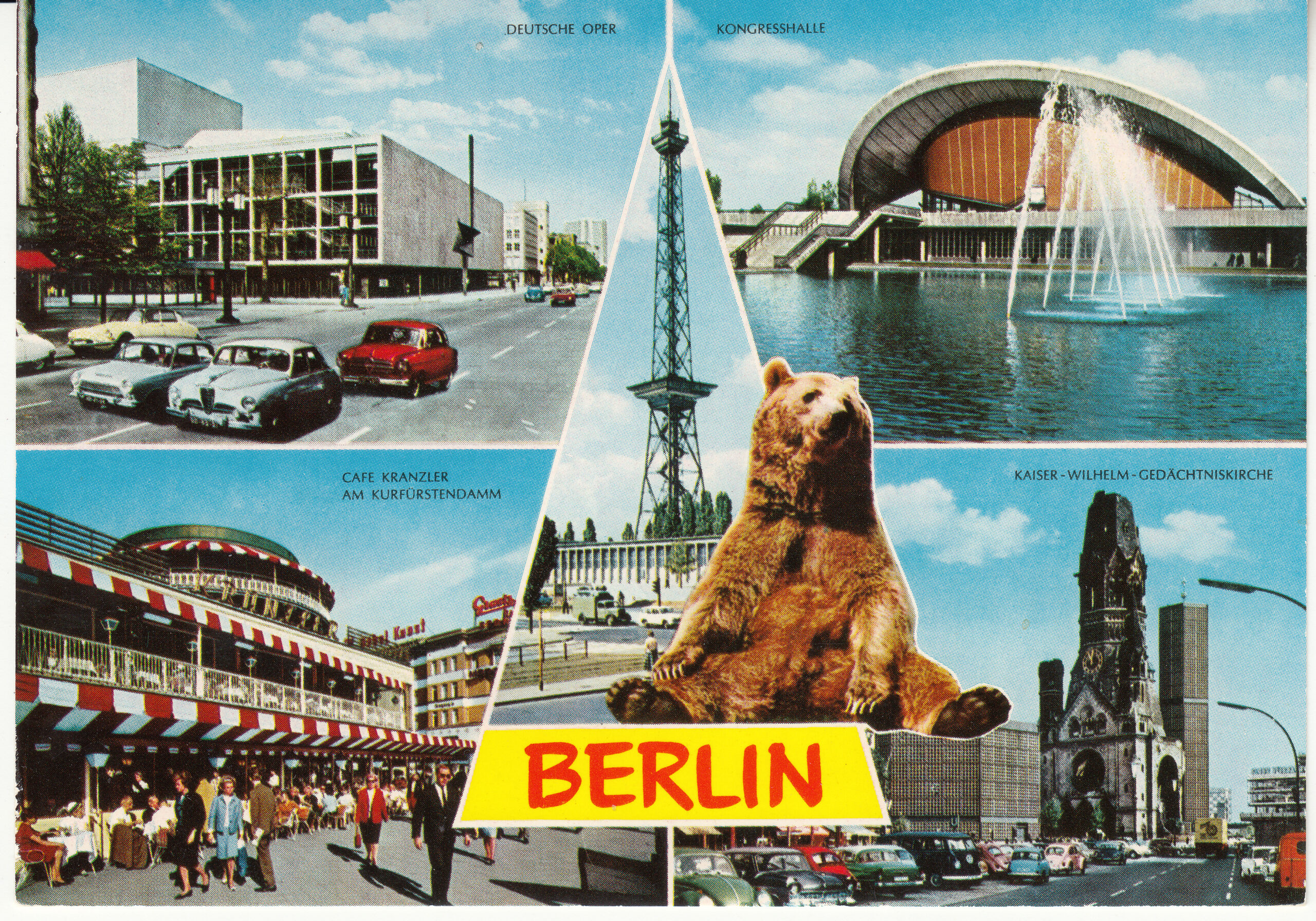0.921-128 Kruger Postcard Germany Berlin