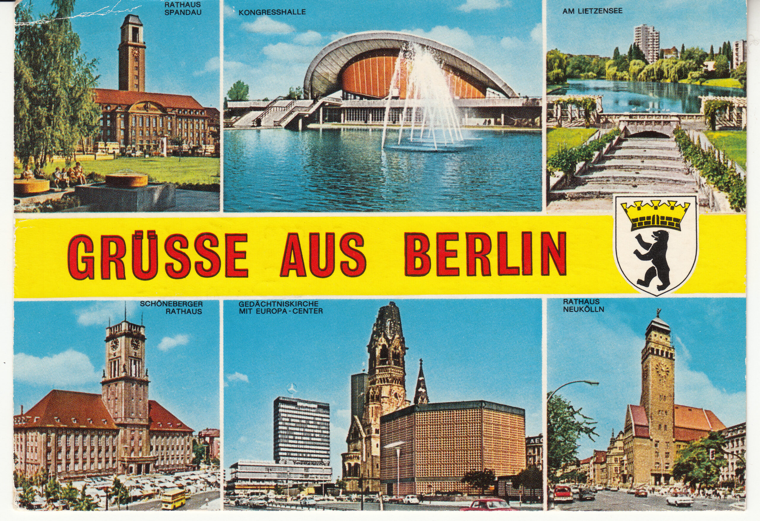 0.921-162 Kruger Postcard Germany Berlin