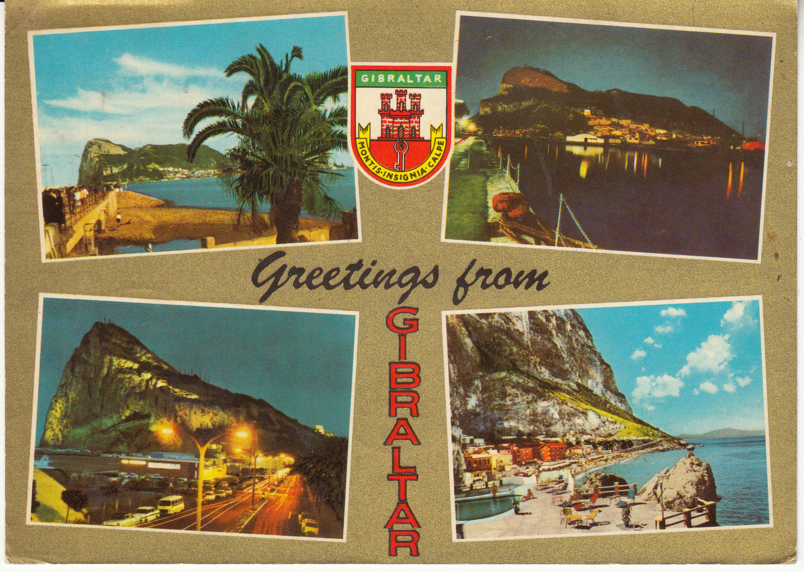 0.988- 78 Krüger Postcard Gibraltar