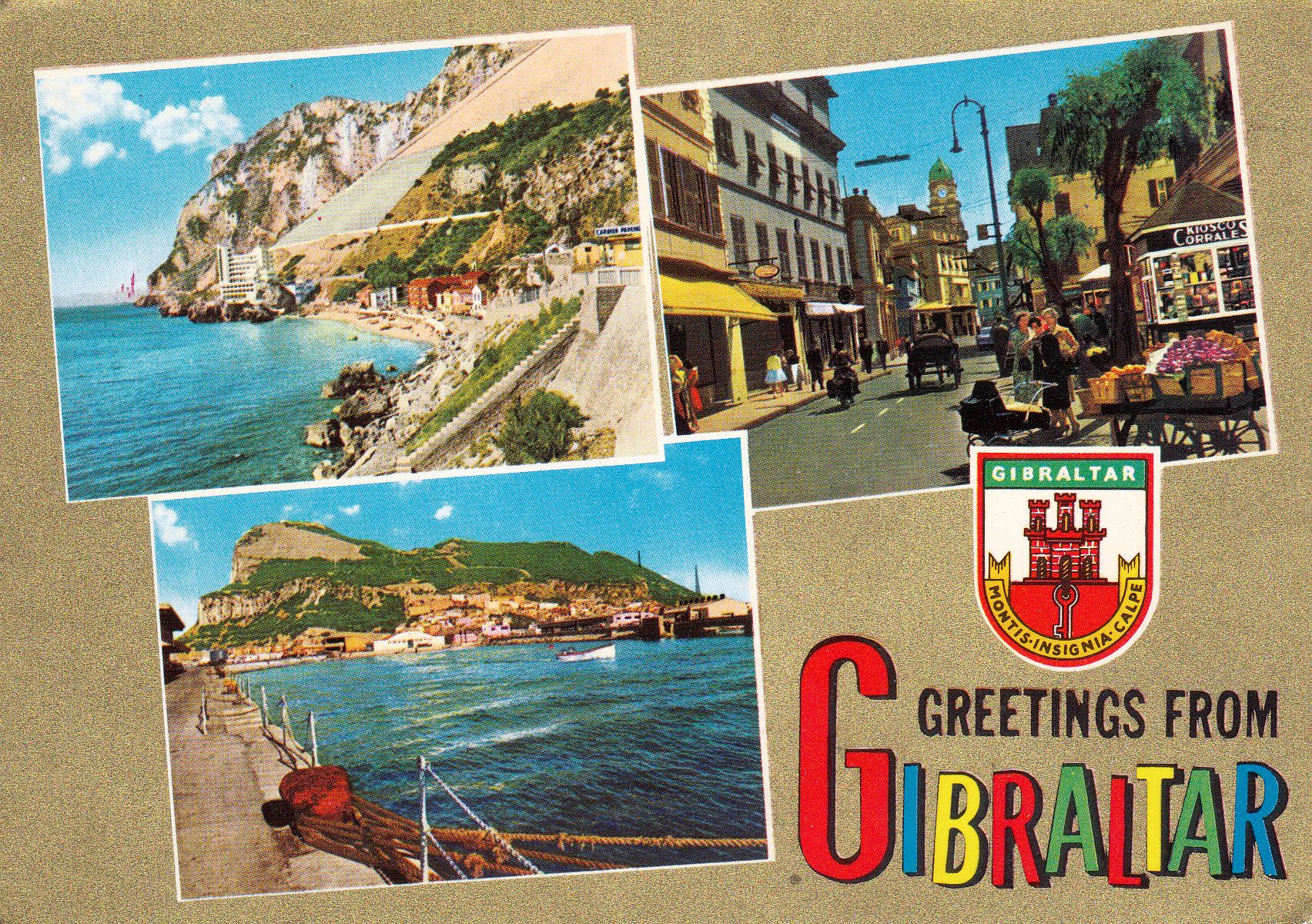 0.988- 79 Krüger Postcard Gibraltar