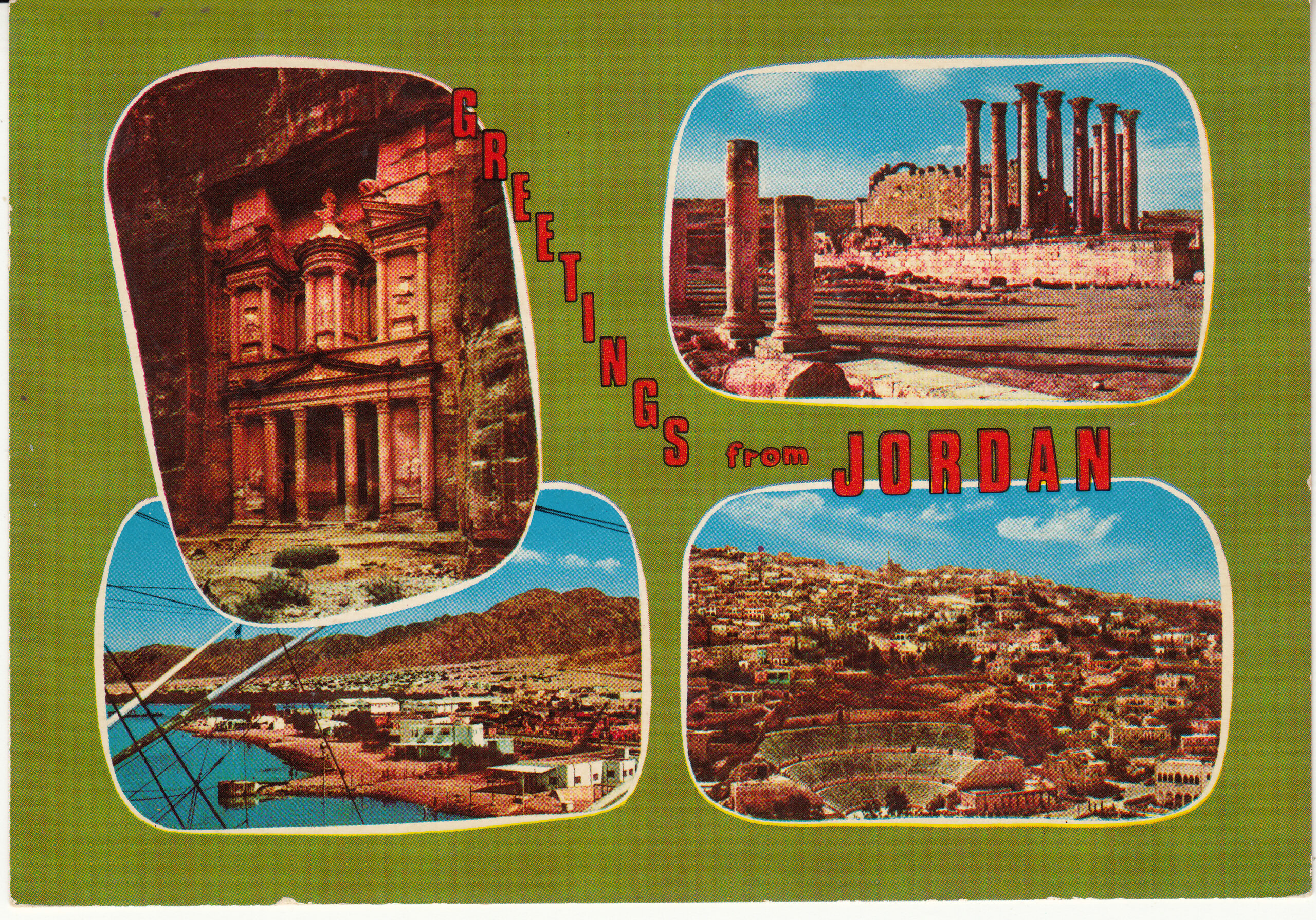 1.269- 52 Kruger Postcard Jordan