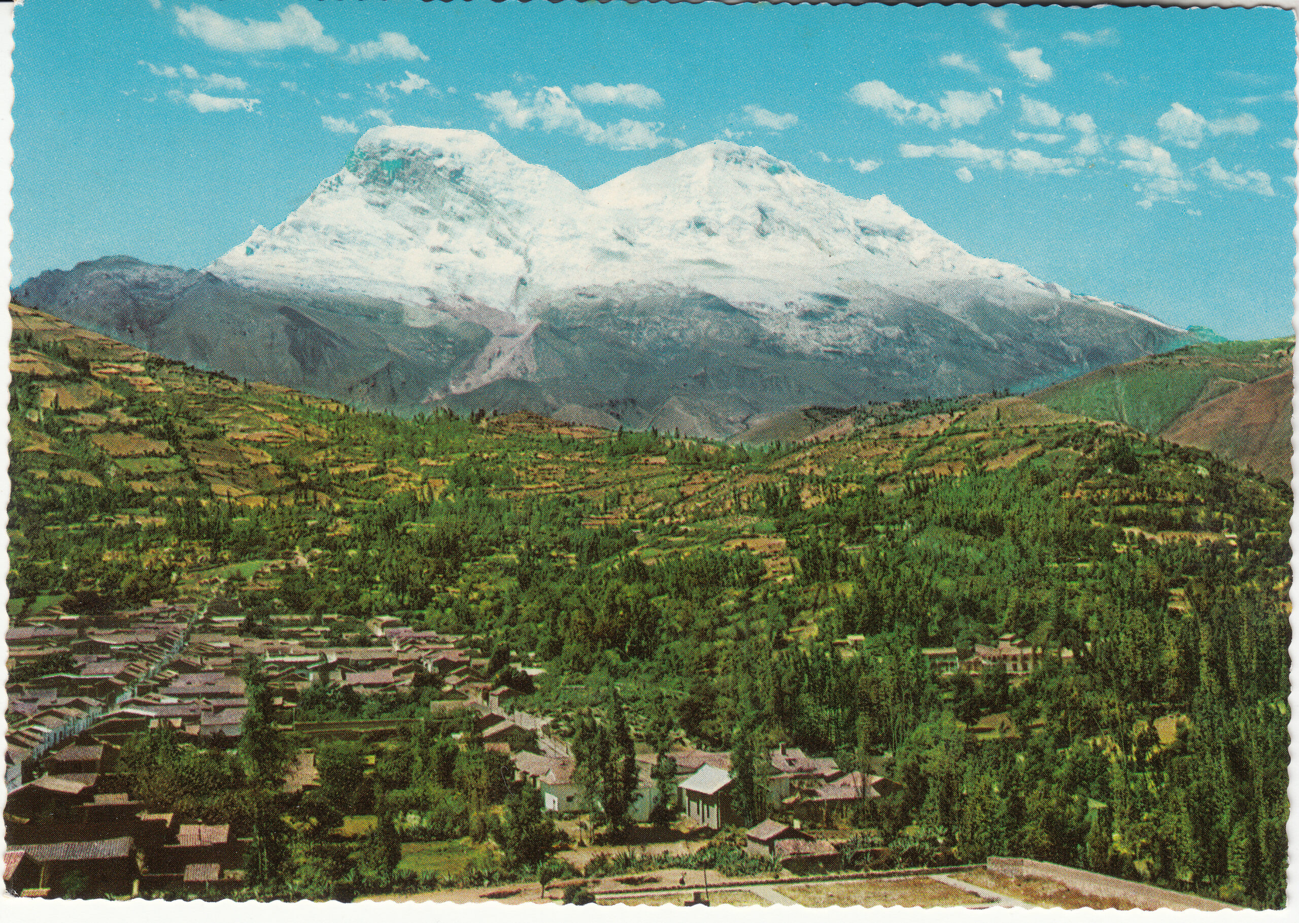 1.430- 19 Kruger Postcard Peru Yungay