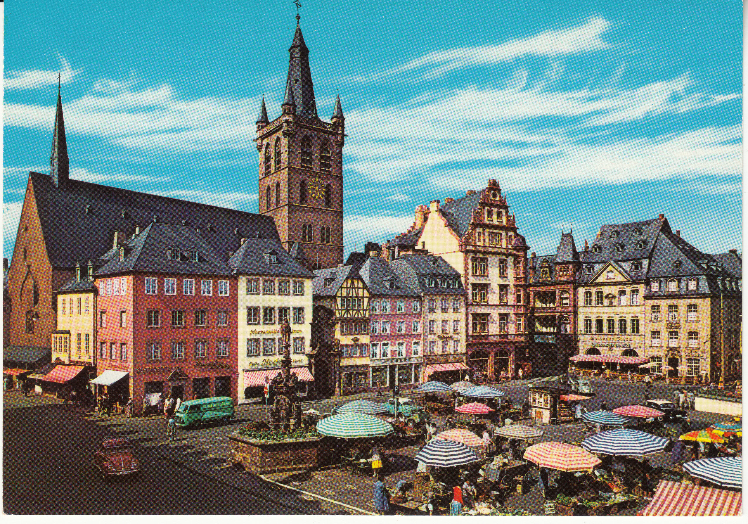 0.705- 6 Krüger Postcard Germany Trier