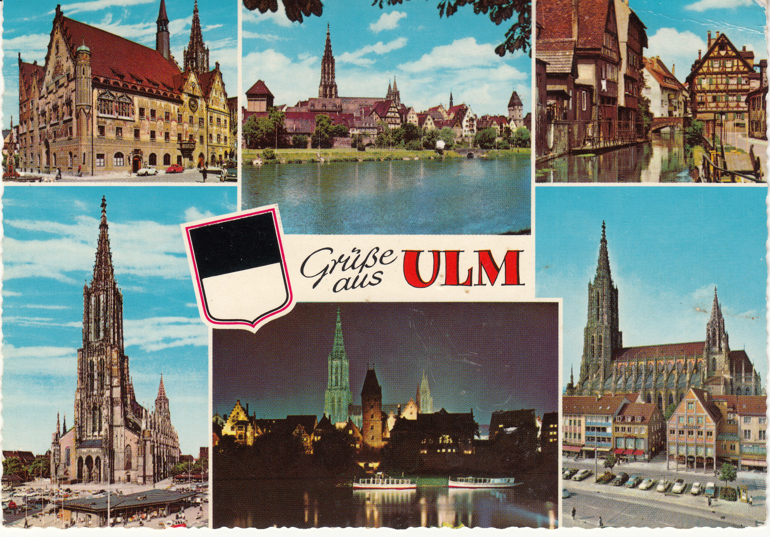 0.709- 13 Krüger Postcard Germany Ulm