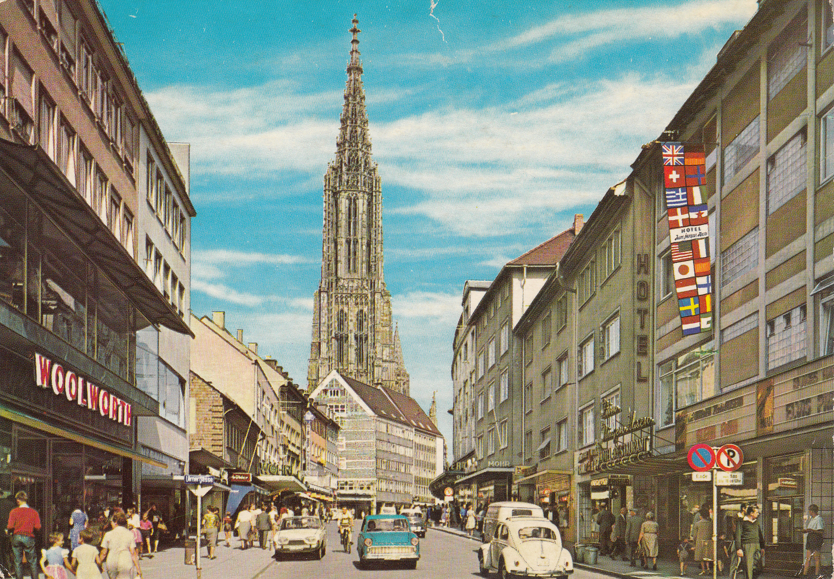0.709- 5.31 Krüger Postcard Germany Ulm