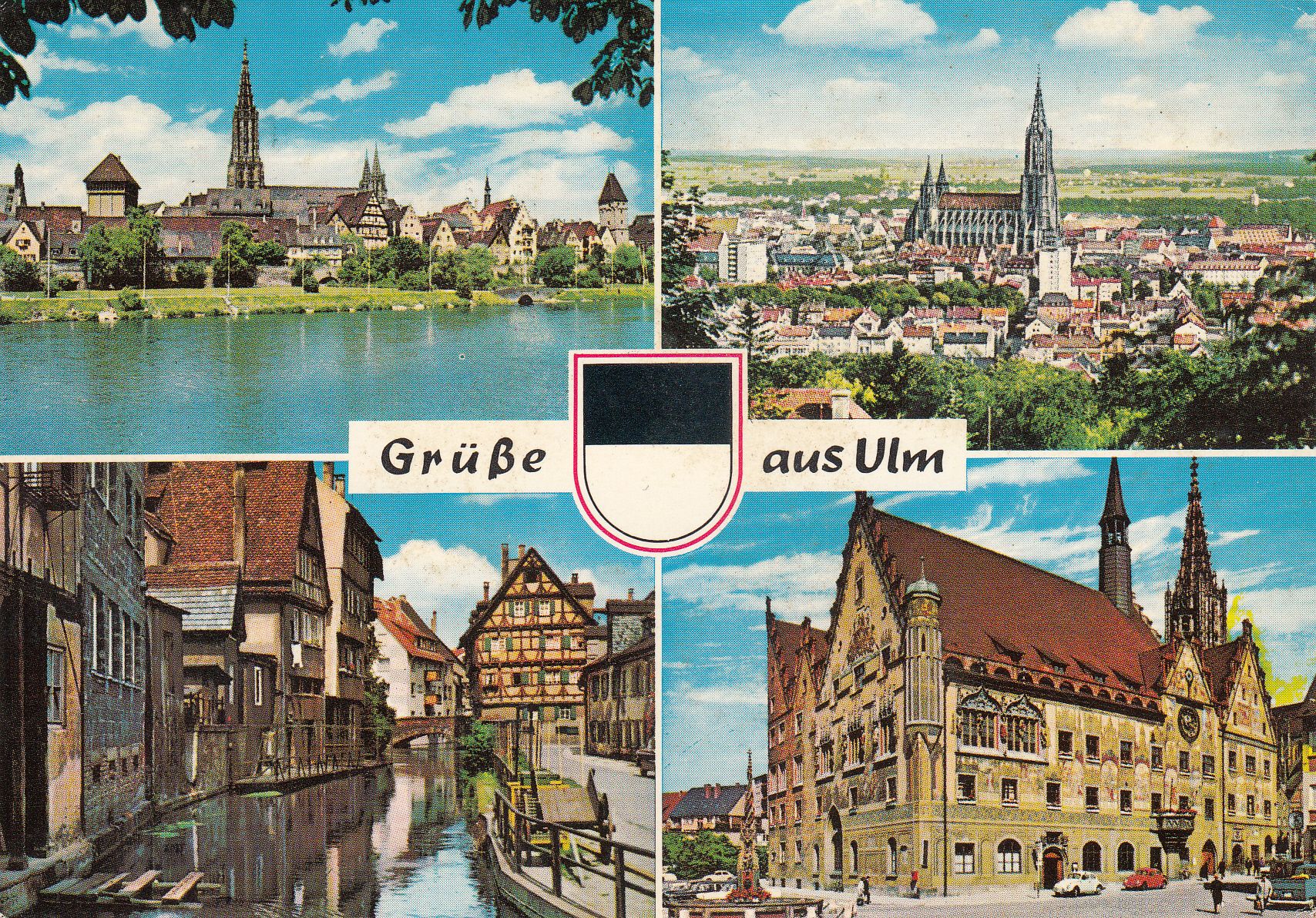 0.709- 9 Krüger Postcard Germany Ulm