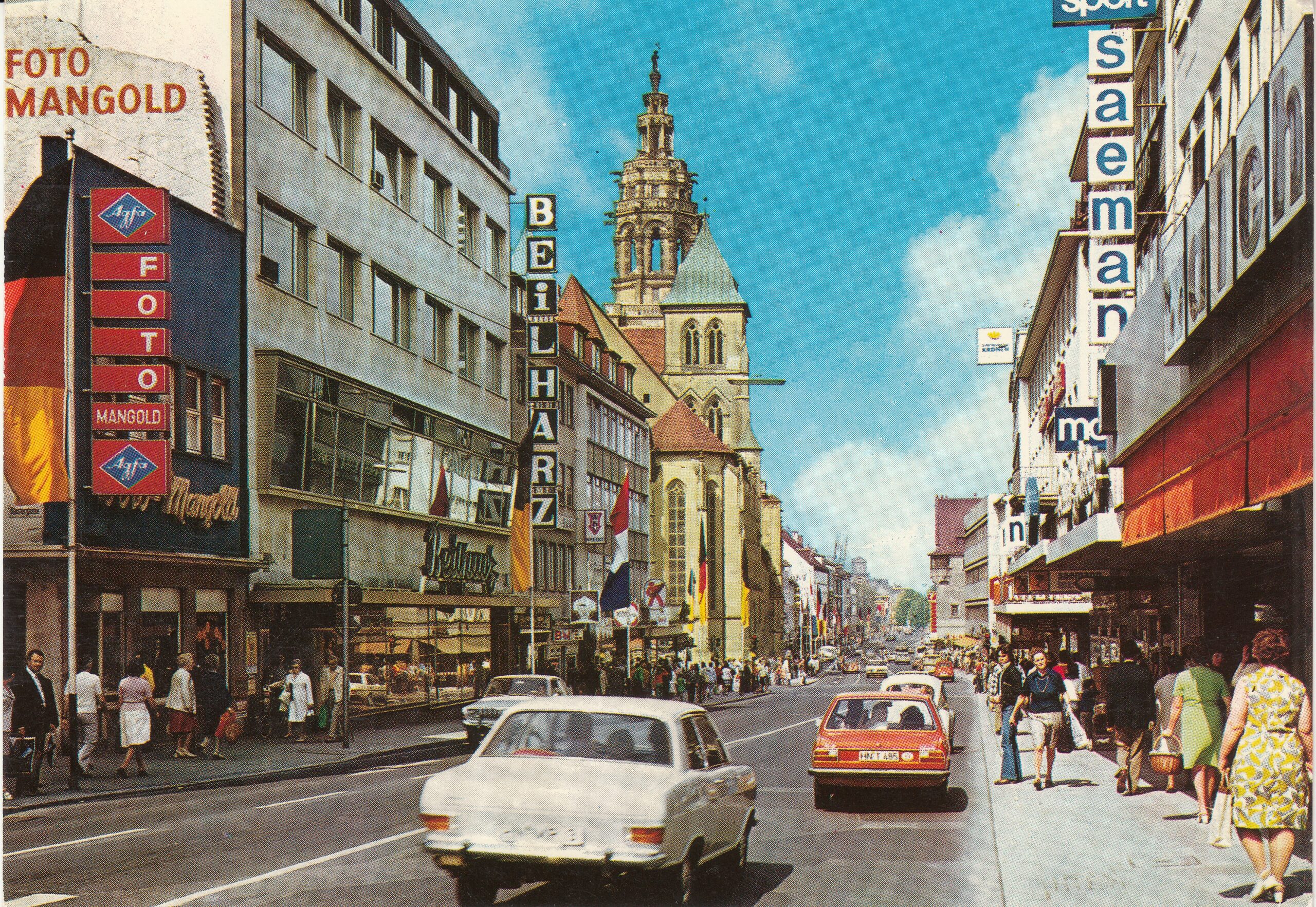 0.728- 17.31 Krüger Postcard Germany Heilbronn-Neckar