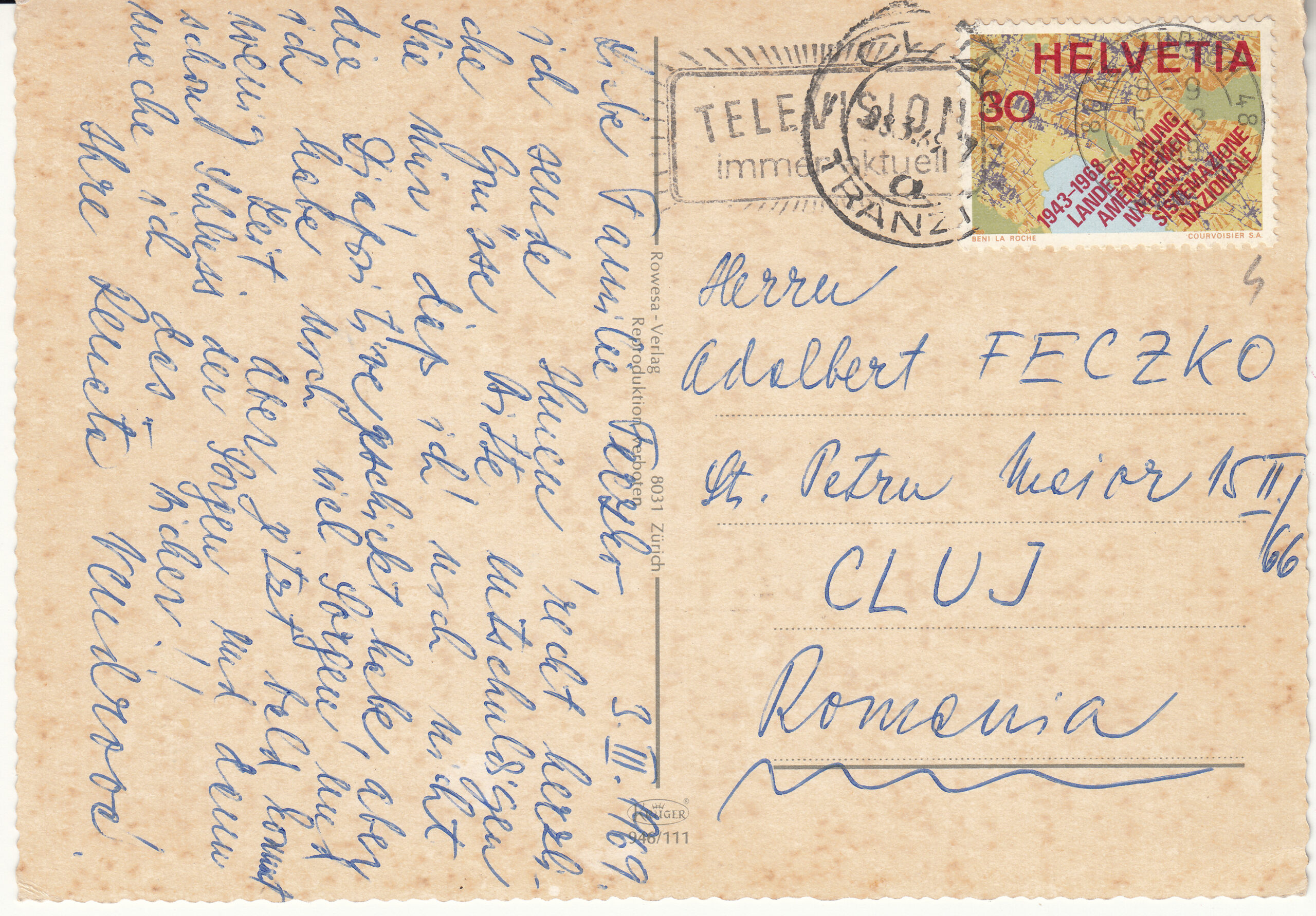 0.946-111 Krüger Postcard Switzerland Zürich_0001