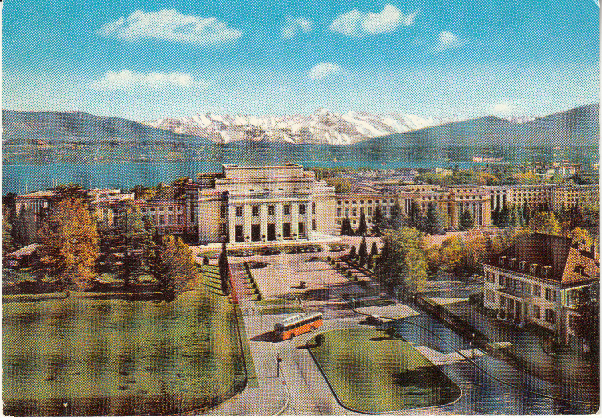 0.947-113.46 Krüger Postcard Switzerland Geneva