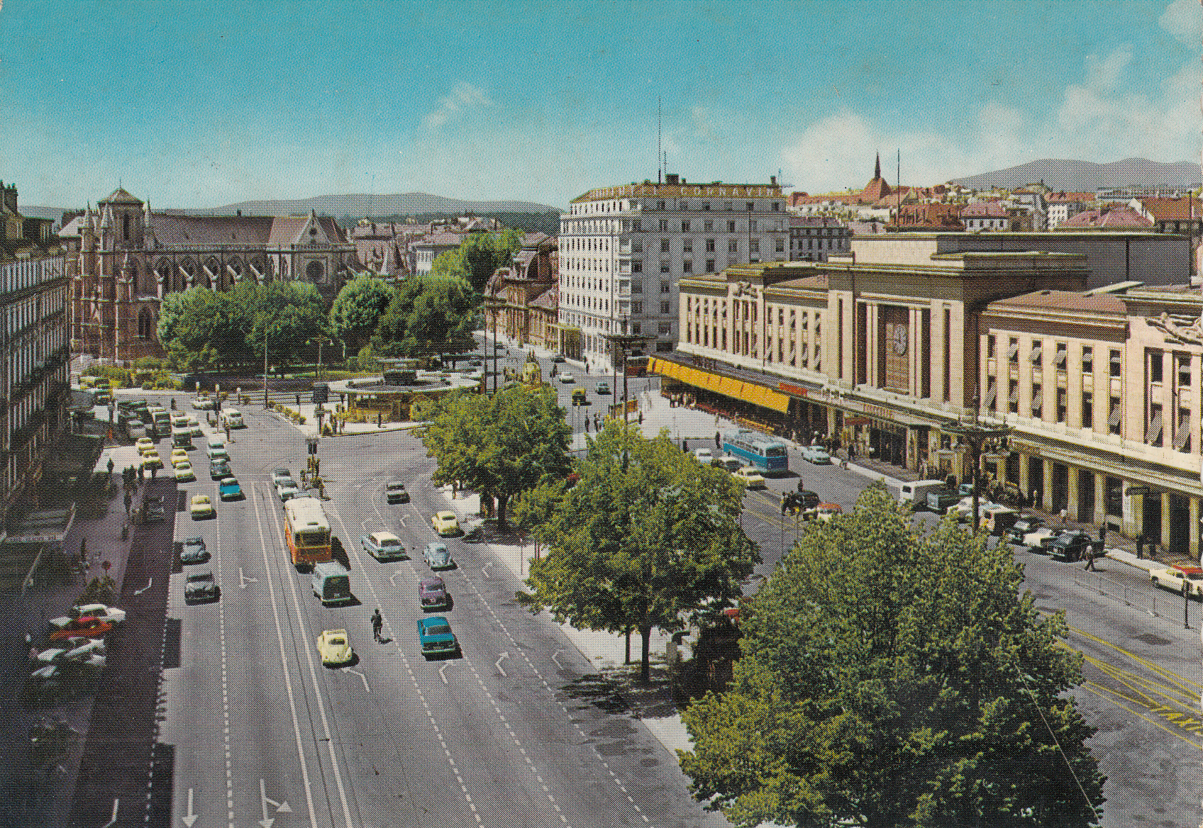 0.947- 17 Krüger Postcard Switzerland Geneva