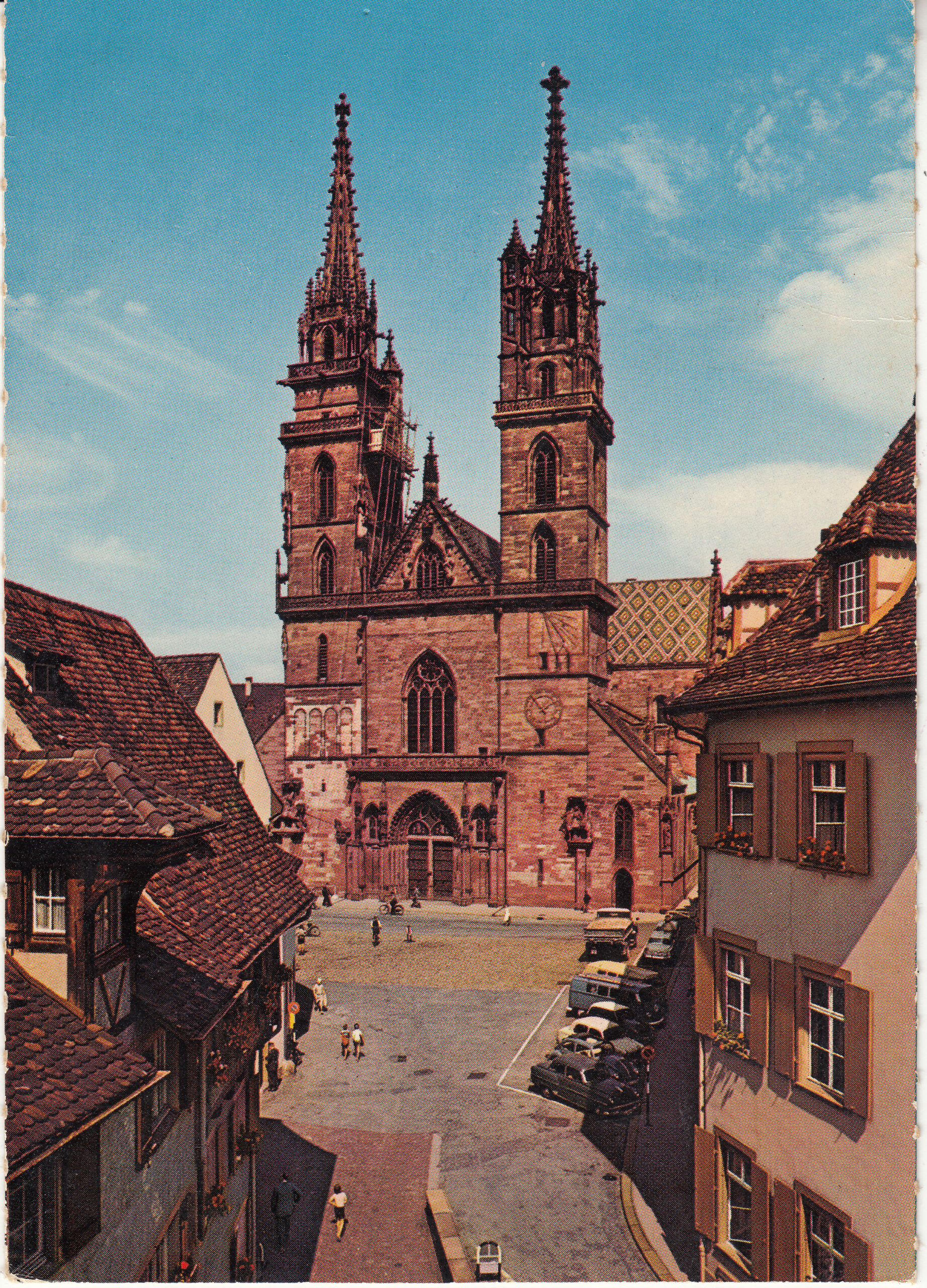 0.949- 11 Krüger Postcard Switzerland Basel