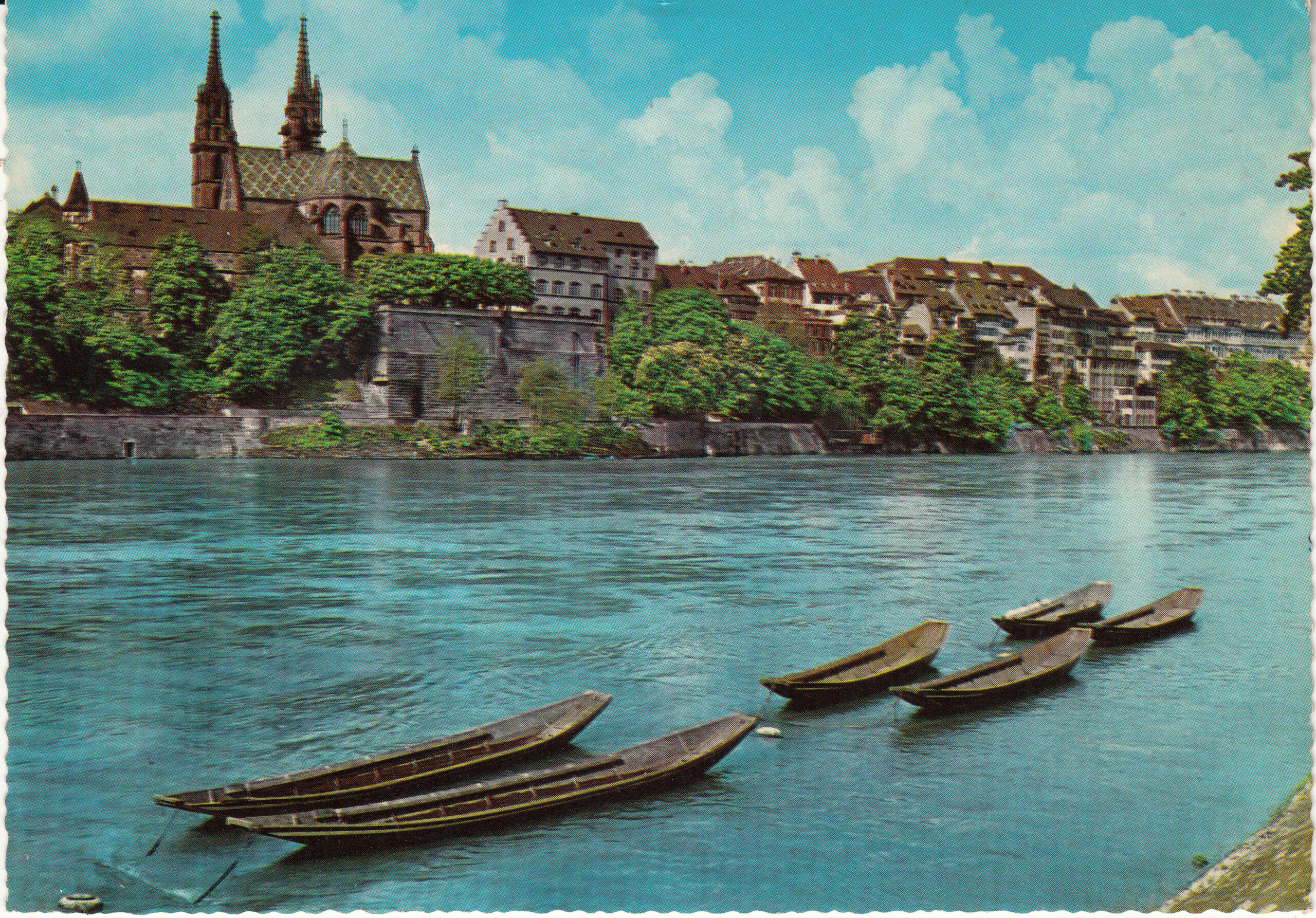 0.949- 31 Krüger Postcard Switzerland Basel