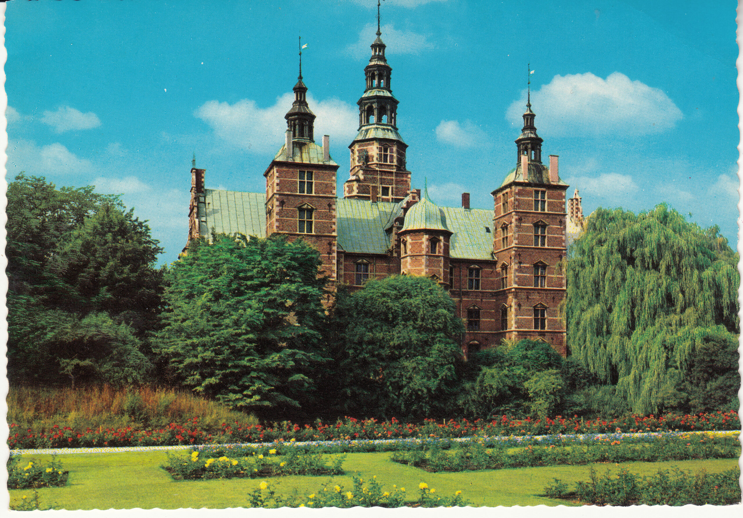 0.989- 36 Krüger Postcard Denmark Copenhagen
