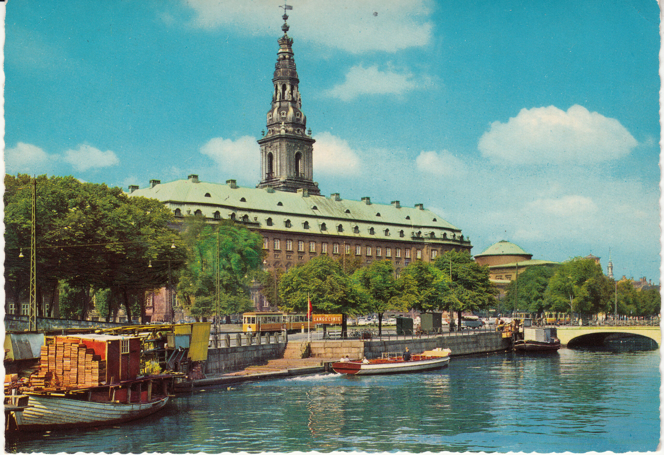 0.989- 40 Krüger Postcard Denmark Copenhagen