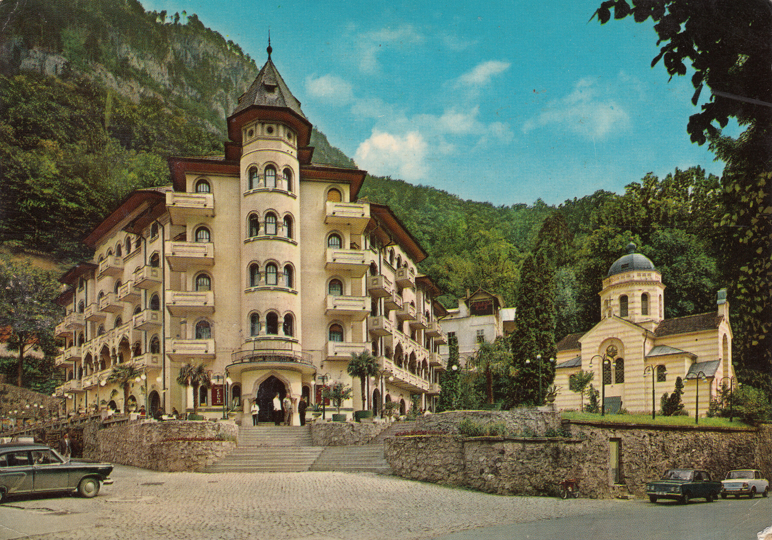 1.135-16 Krüger Postcard Romania Herculane