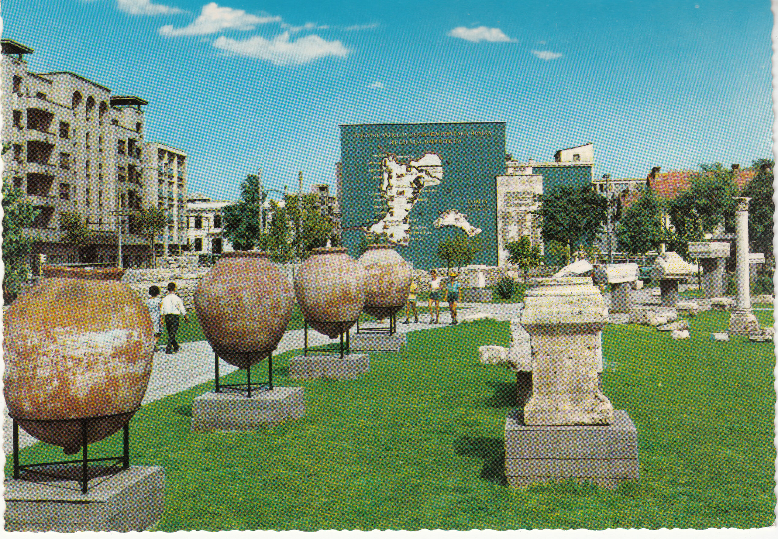 1.135- 9 Krüger Postcard Romania Constanta