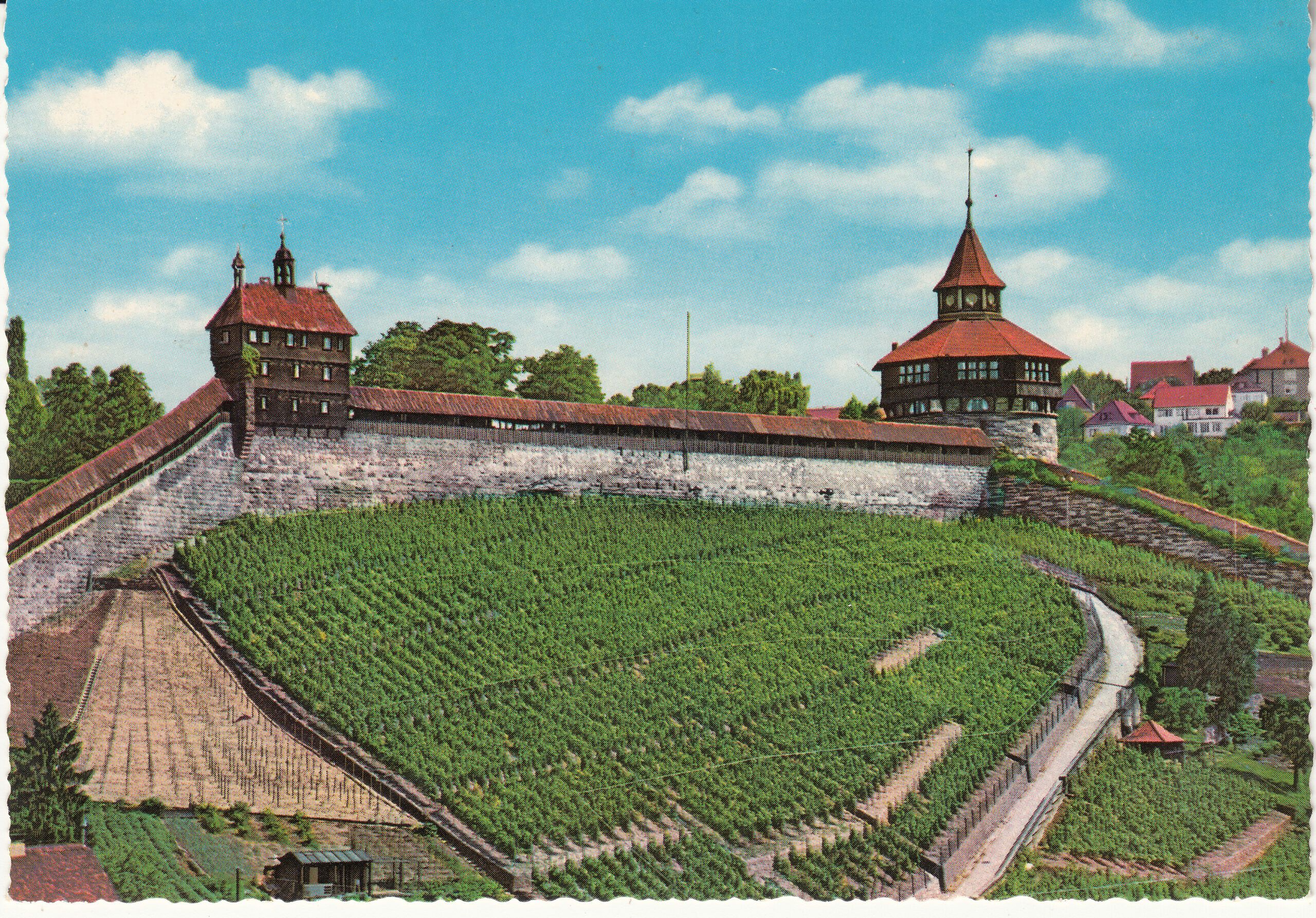 0.717- 4 Krüger Postcard Germany Esslingen