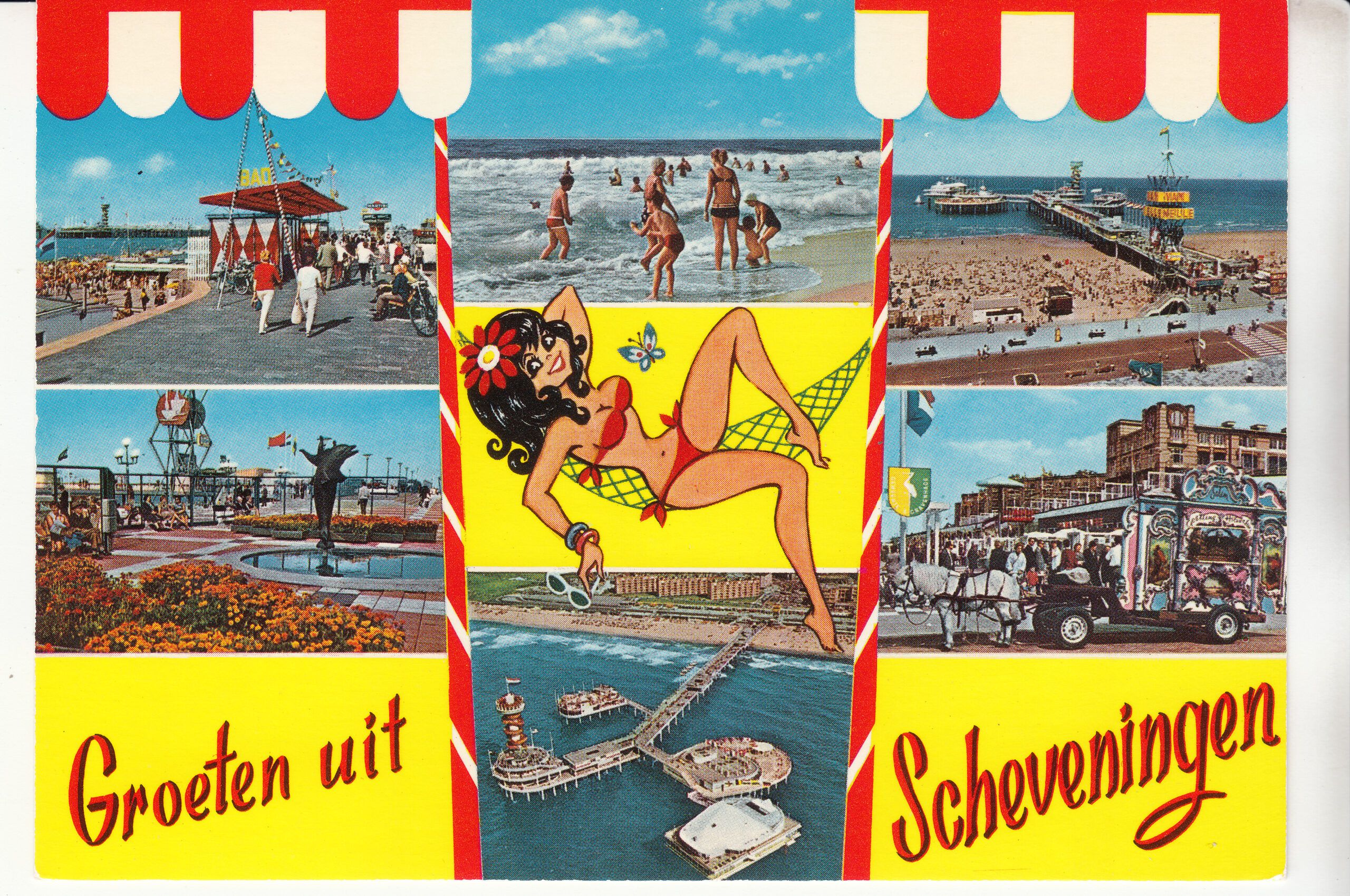 0.967- 58 Krüger Postcard Netherlands-Holland Scheveningen