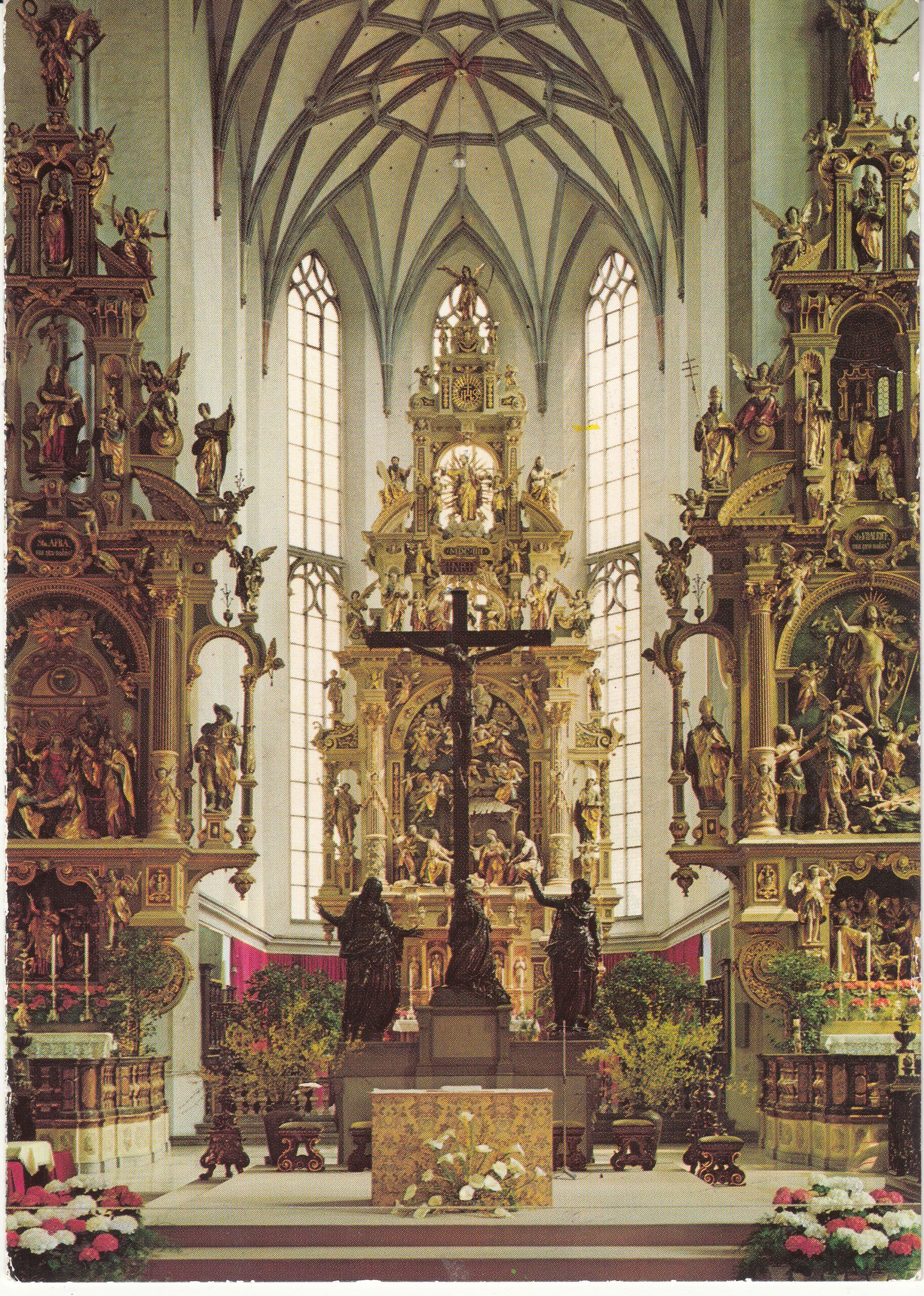 0.703- 54.31 Krüger Postcard Germany Augsburg