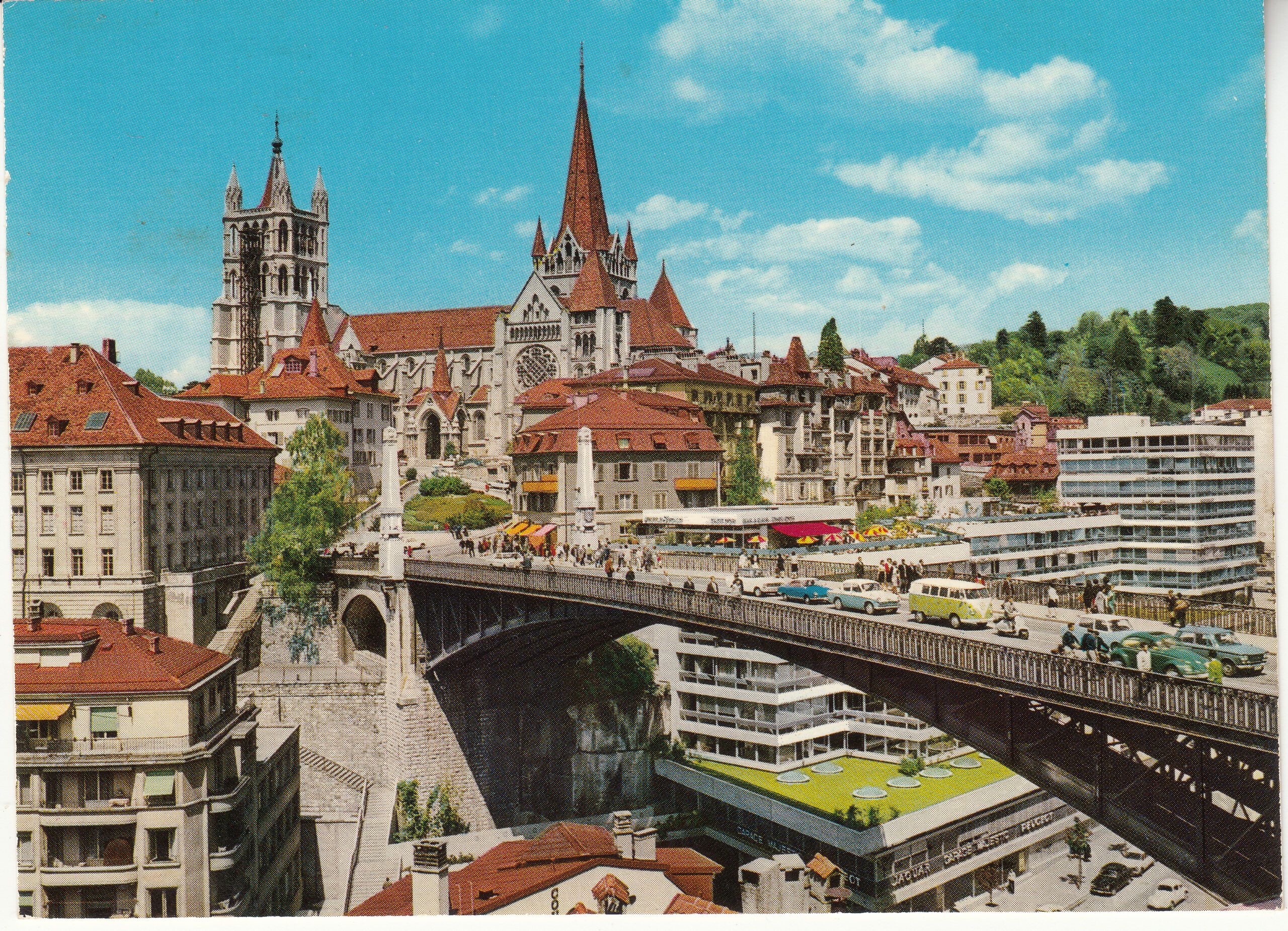 0.944- 36 Krüger Postcard Switzerland Lausanne