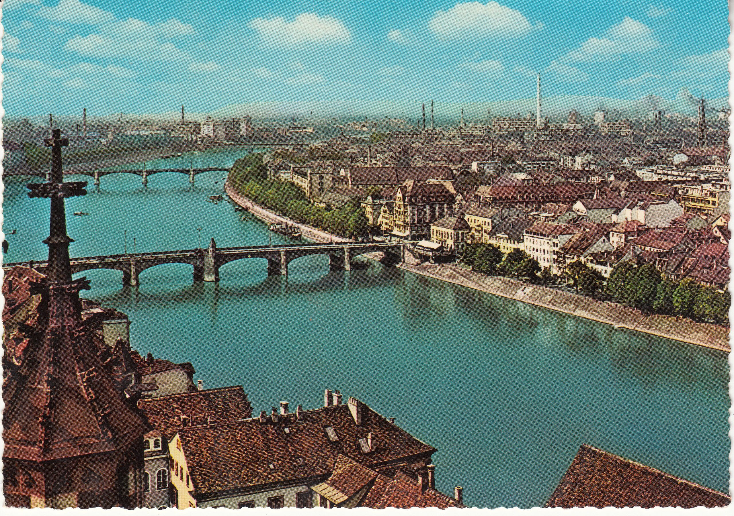 0.949- 5 Krüger Postcard Switzerland Basel