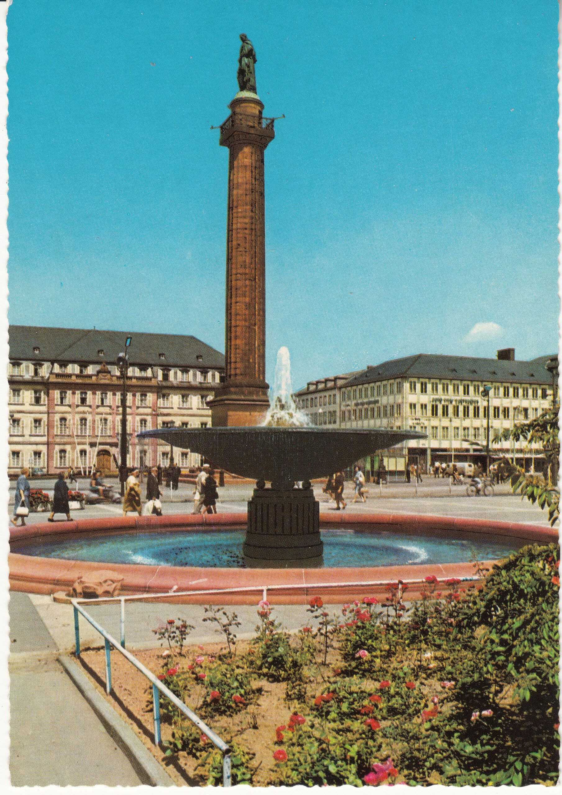 0.992- 14 Krüger Postcard Germany Darmstad