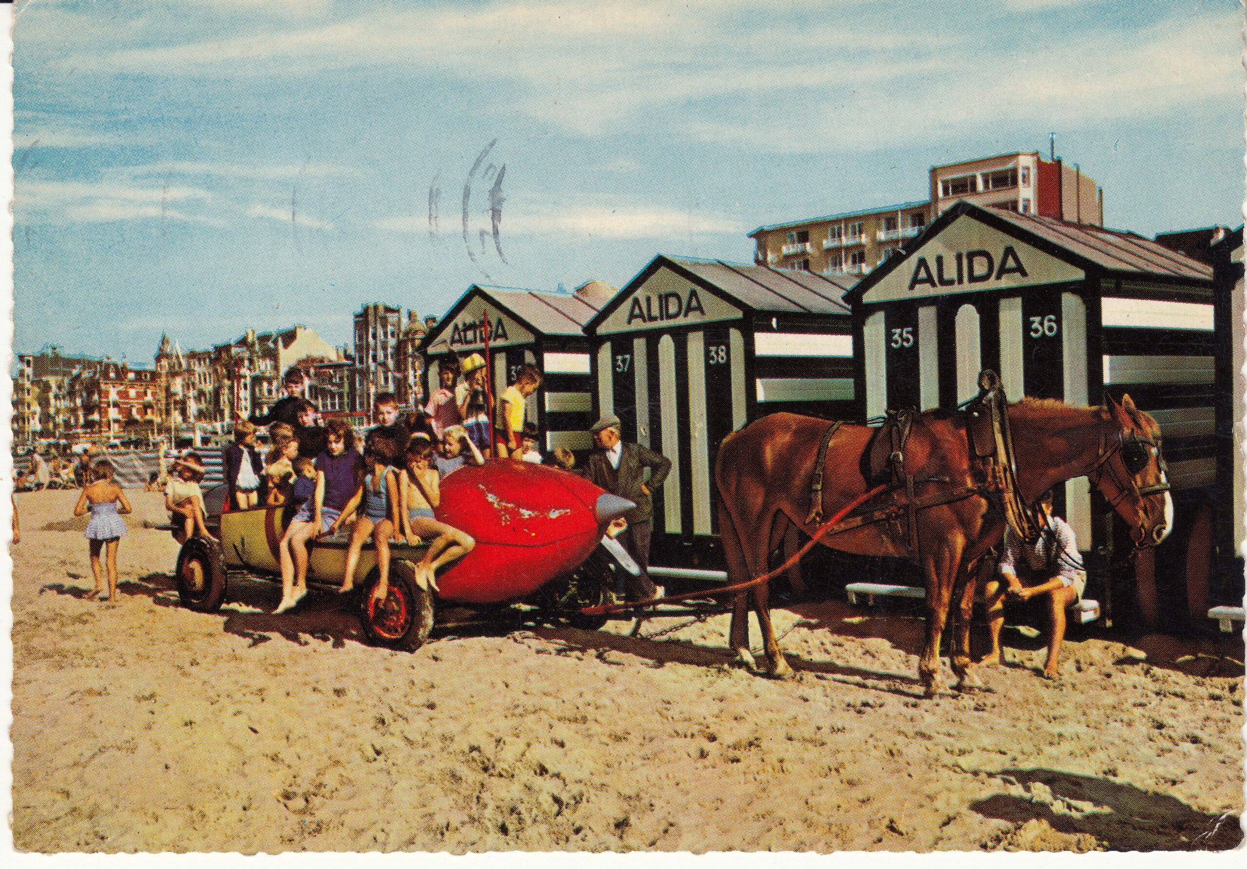0.994- 9 Krüger Postcard Belgium La Panne