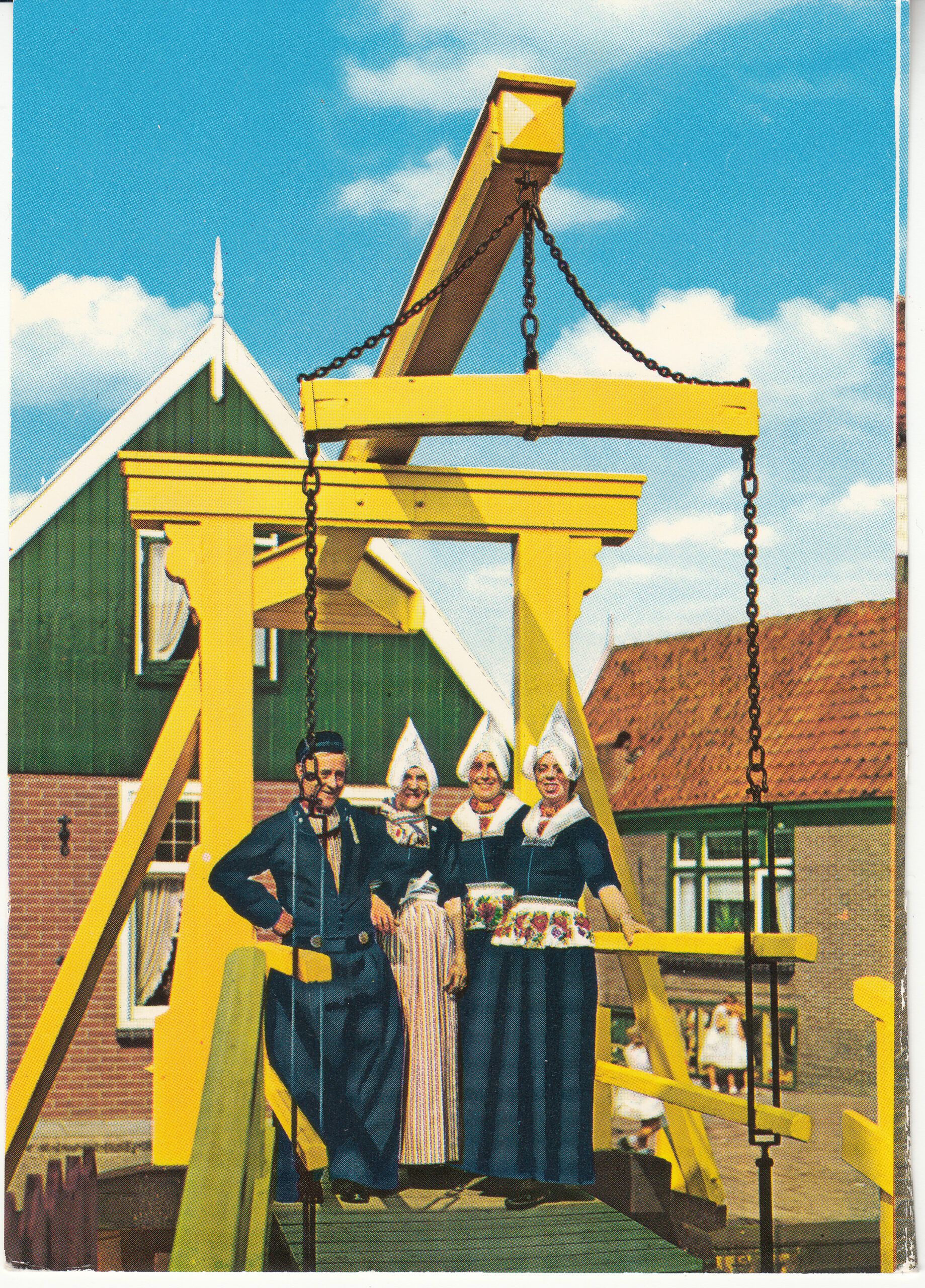 0.968- 26.51 Krüger Postcard Netherlands-Holland Volendam