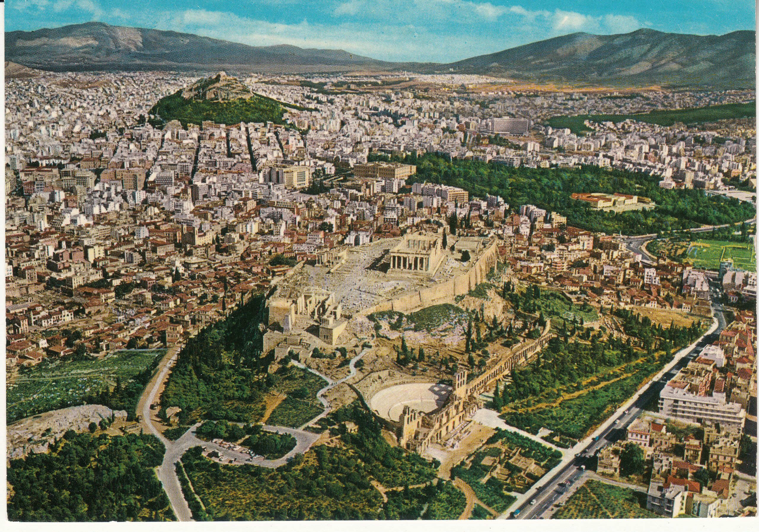 0.985-122 Krüger Postcard Greece Athens