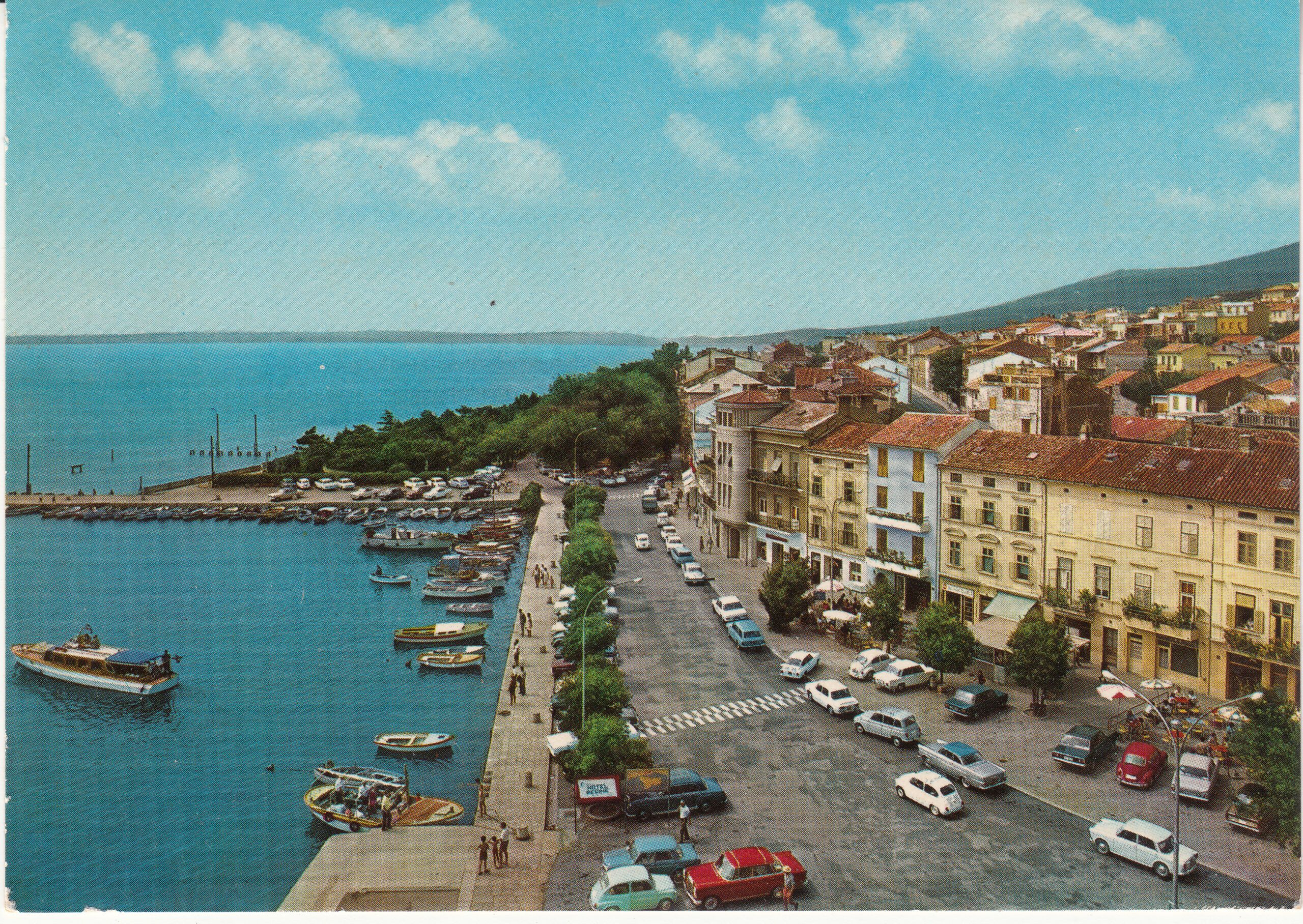 1.015- 7 Krüger Postcard Croatia Crikvenica