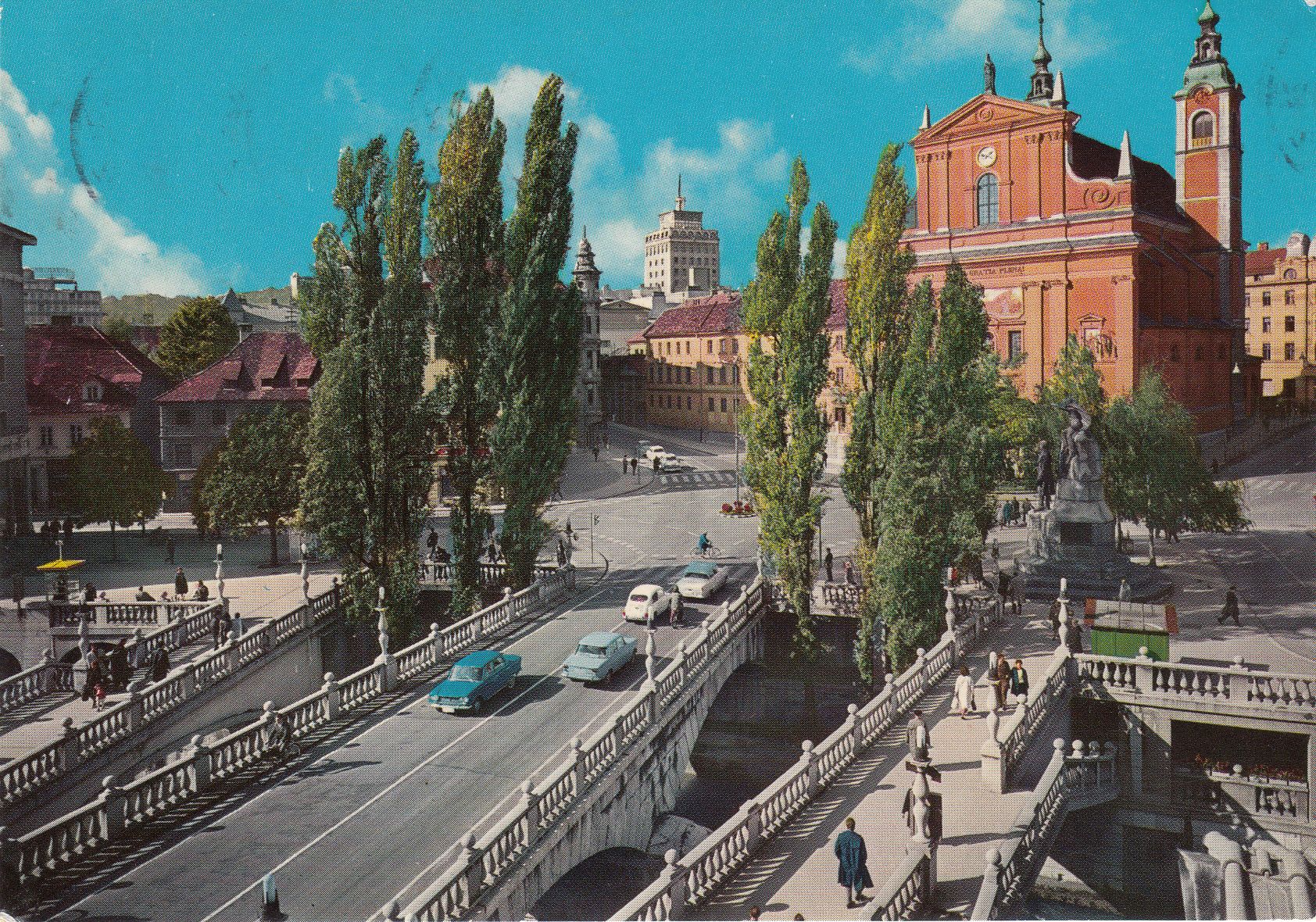 1.016- 1 Krüger Postcard Slovenia Ljubljana