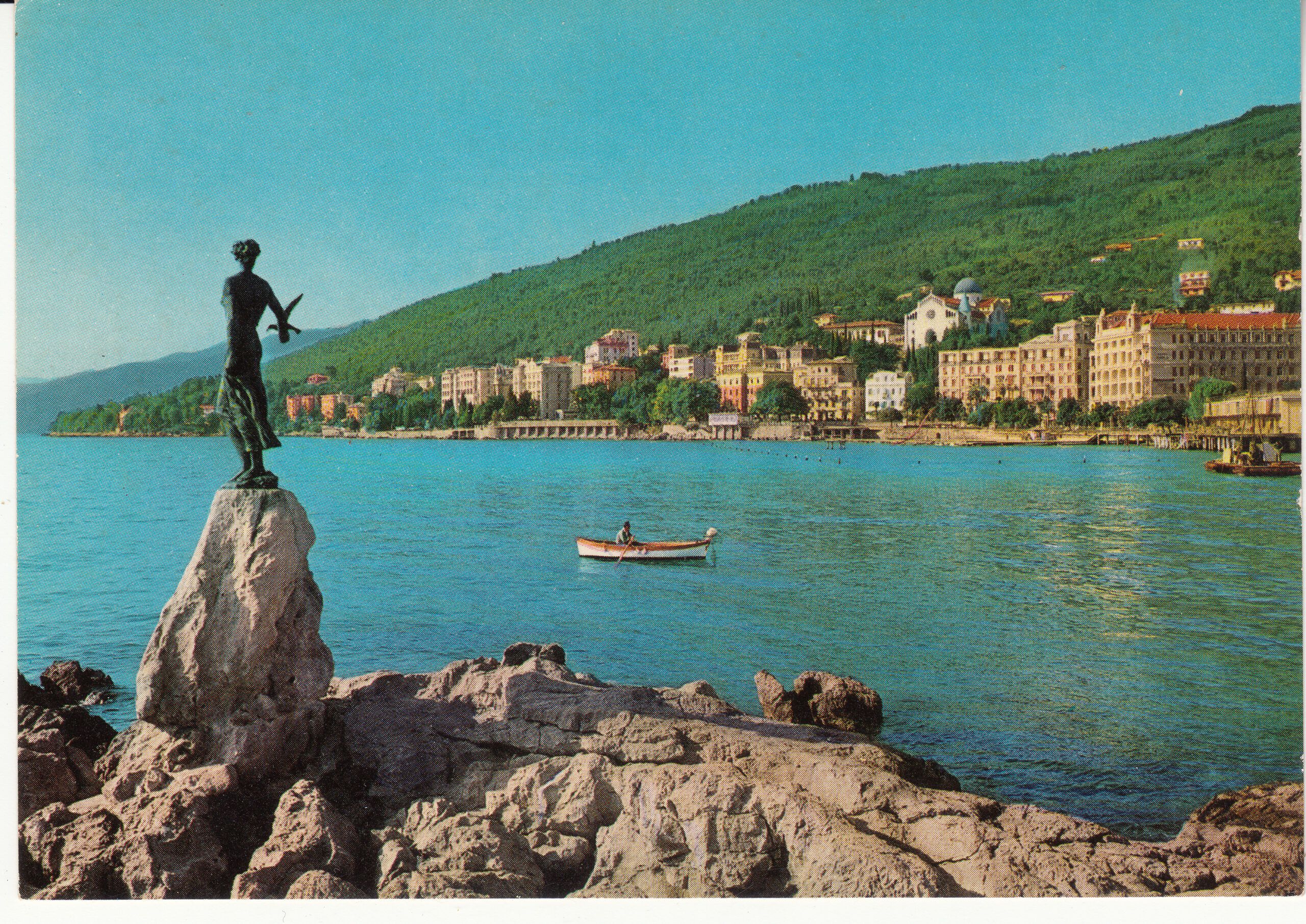 1.017- 2 Krüger Postcard Croatia Opatija