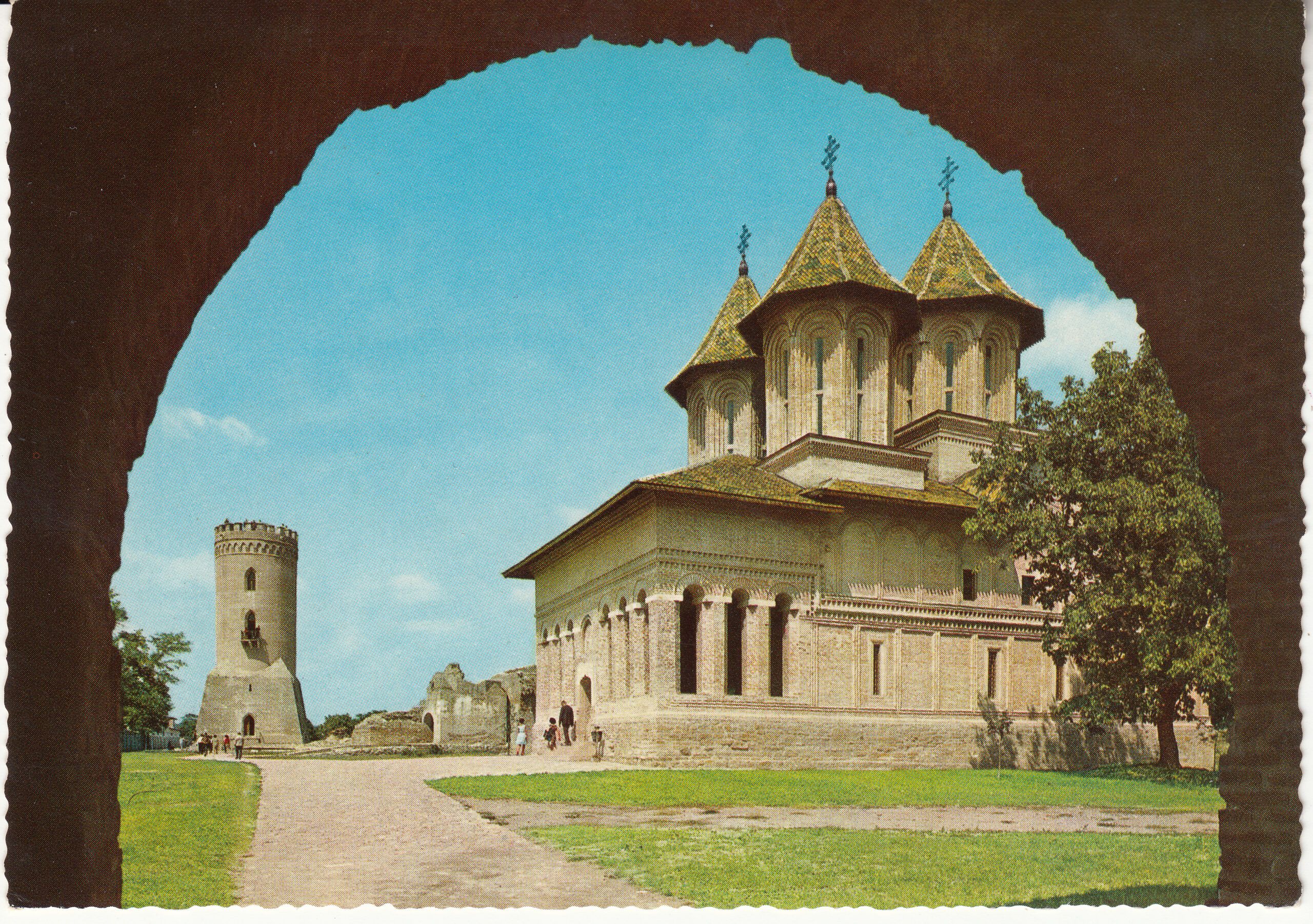 1.143- 4 Krüger Postcard Romania Tîrgoviște