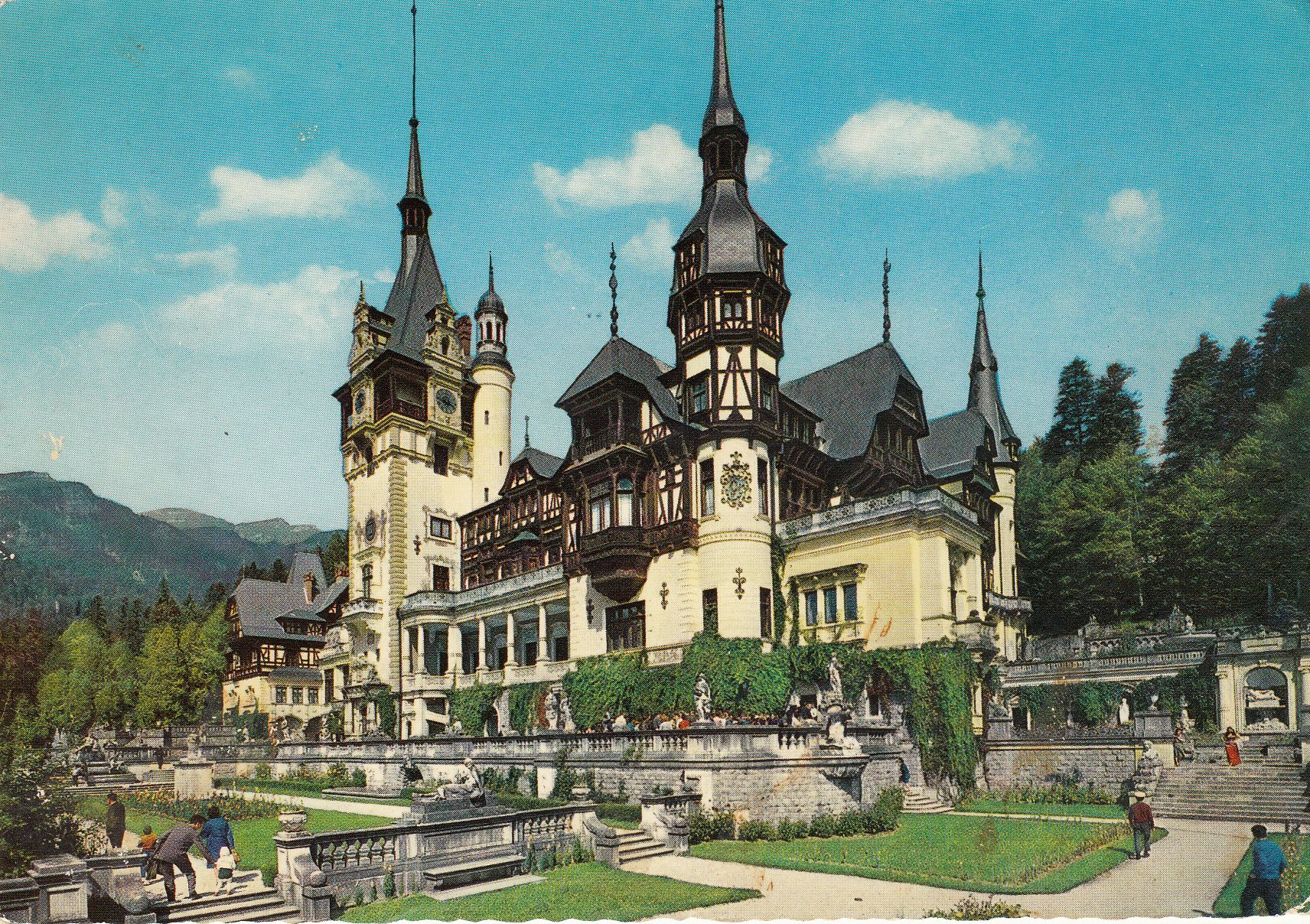 1.143- 7 Krüger Postcard Romania Sinaia