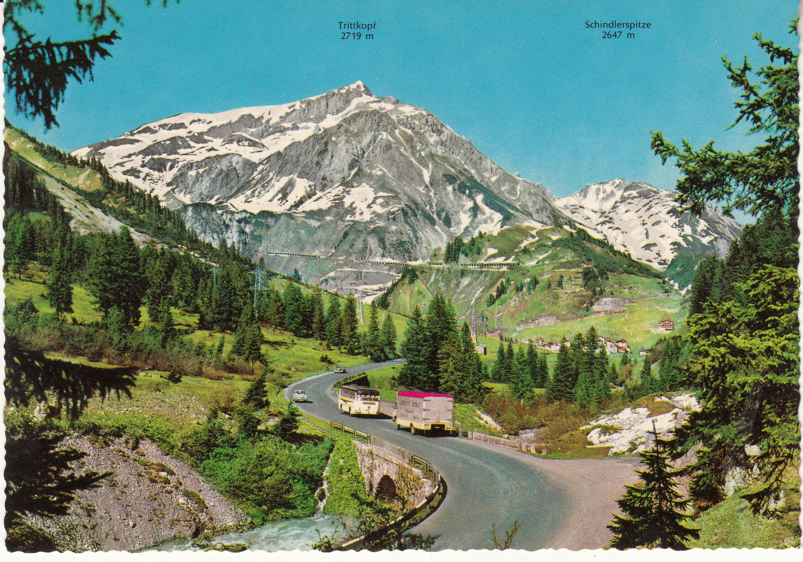 1.270- 25 Krüger Postcard Austria Lech am Arlberg