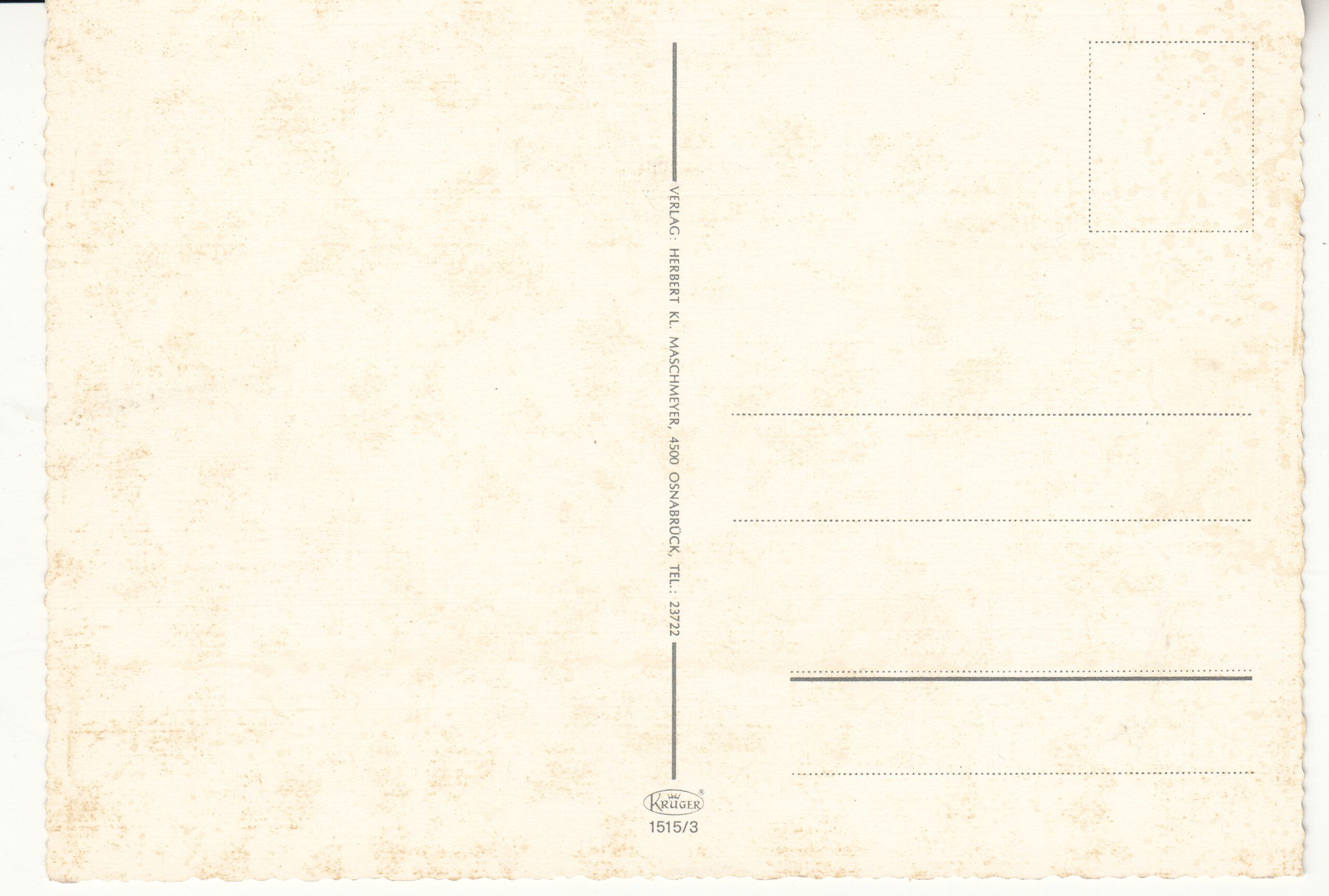 1.515- 3 Krüger Postcard Germany Detmold_0001