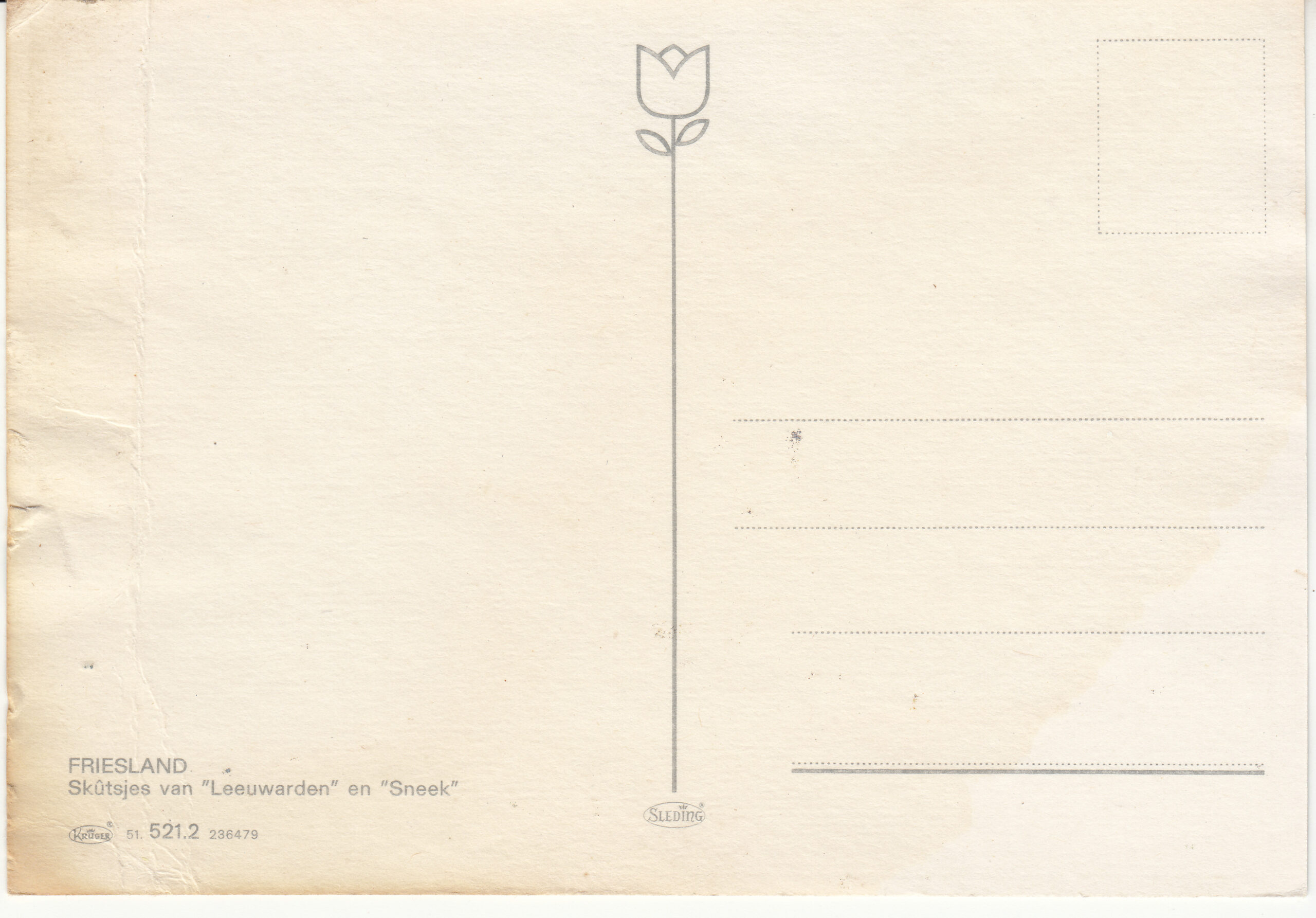 1.521- 2.51 Krüger Postcard Netherlands Friesland_0001