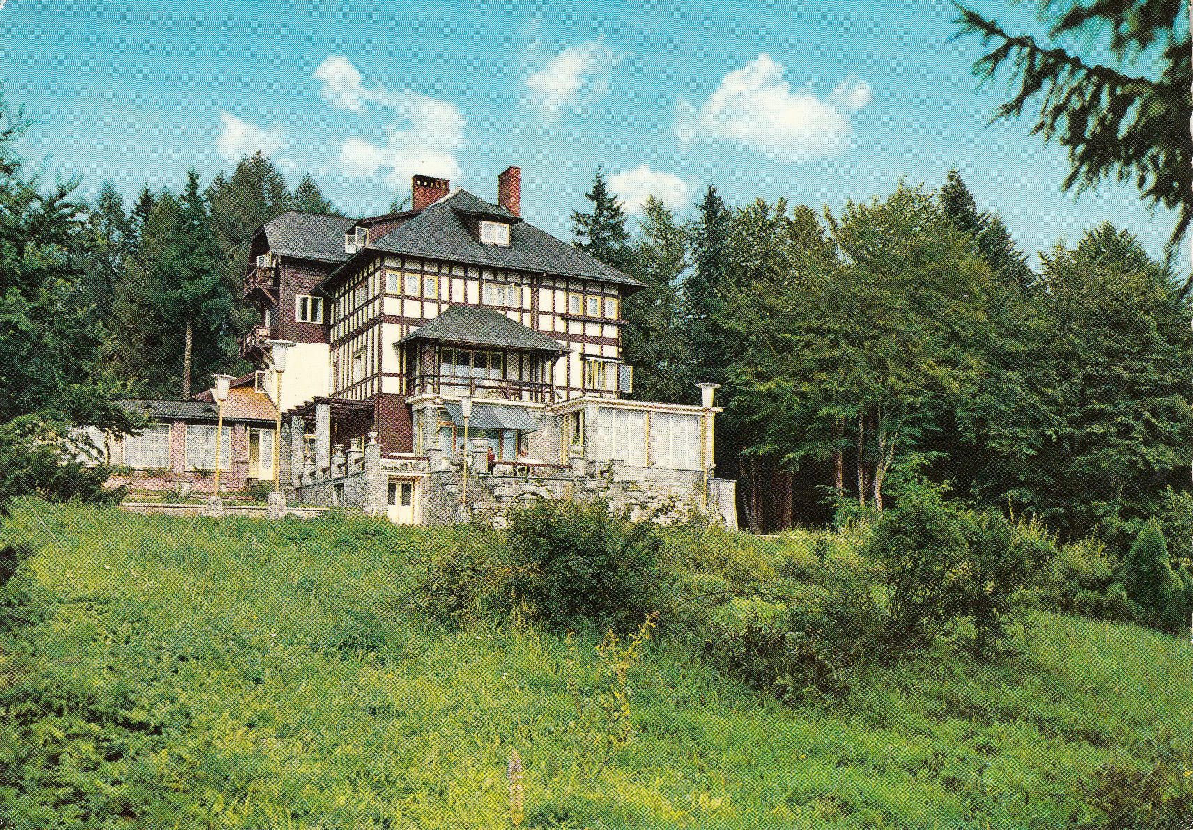 1.585- 4 Krüger Postcard Romania Predeal