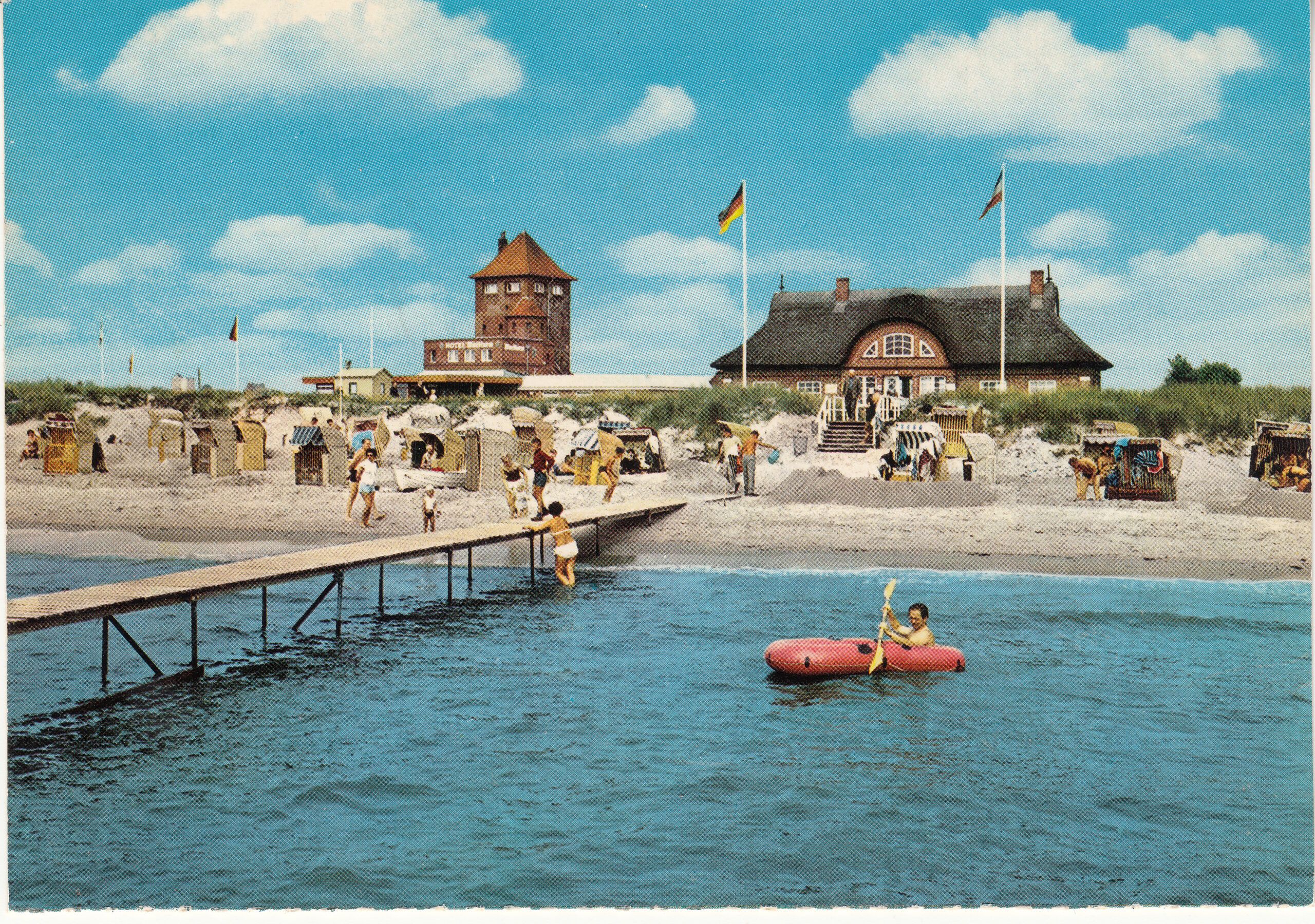 0.730- 22 Krüger Postcard Germany Fehmarn