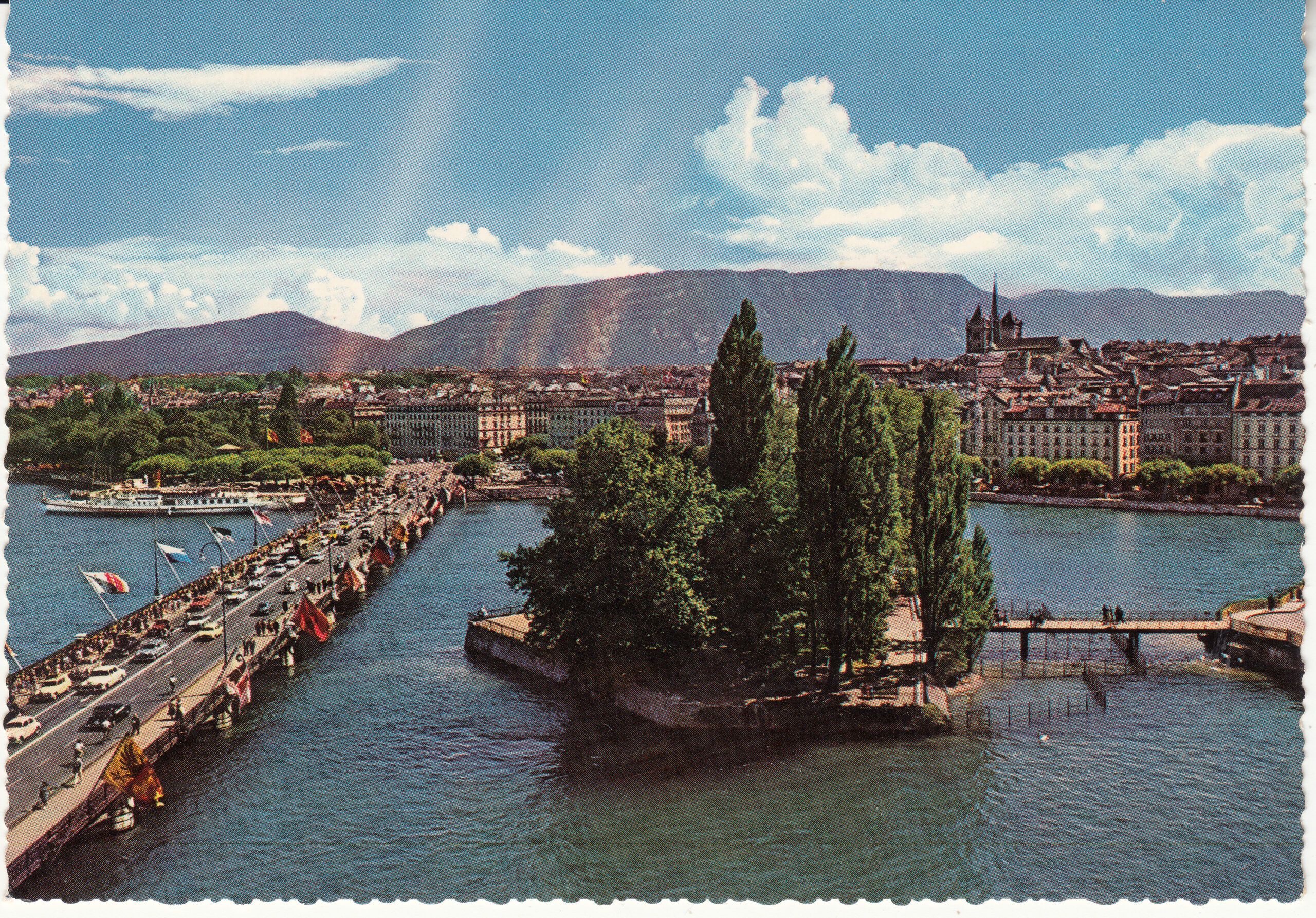 0.947- 11 Kruger Postcard Switzerland Geneva