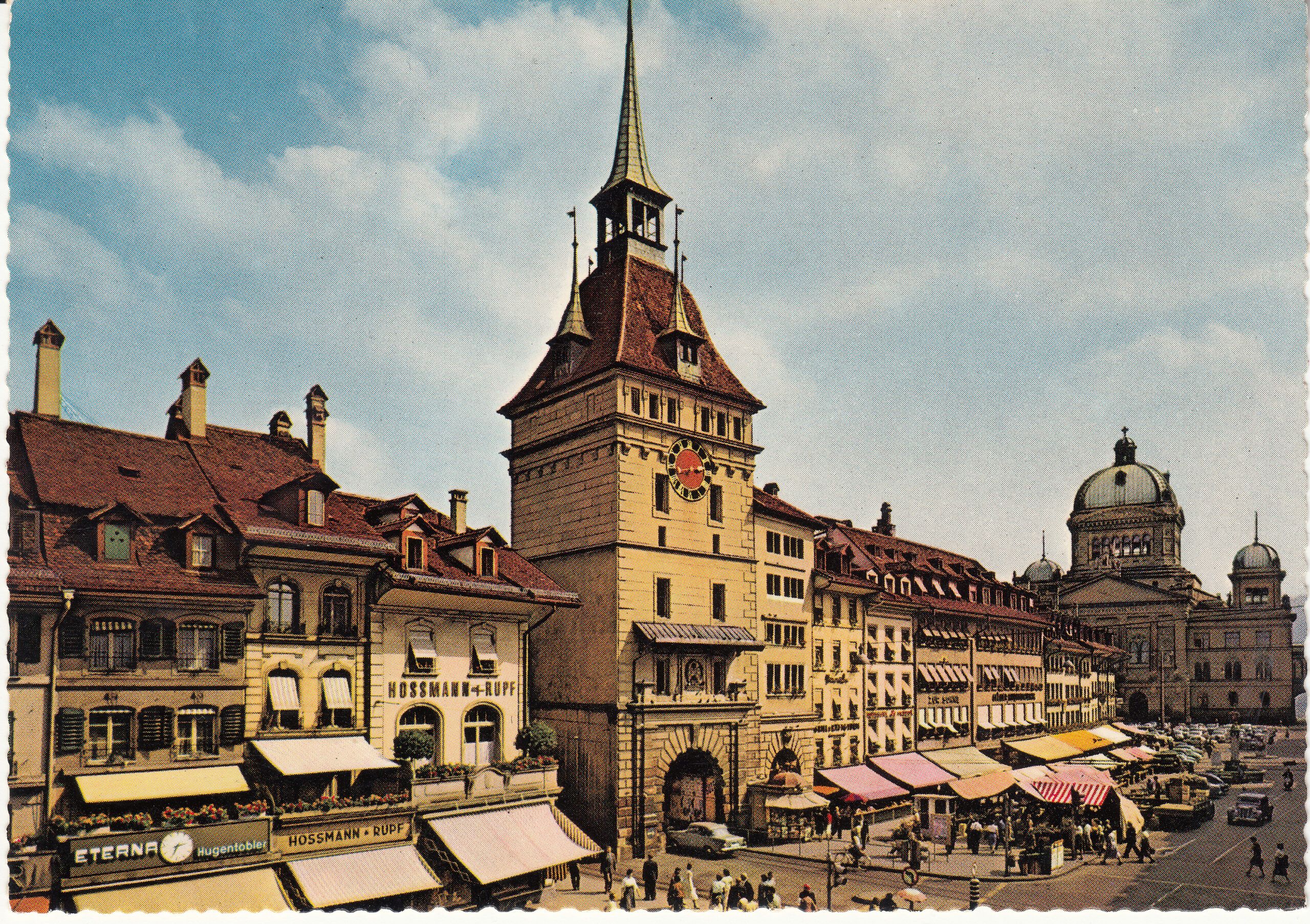 0.948- 3 Krüger Postcard Switzerland Bern