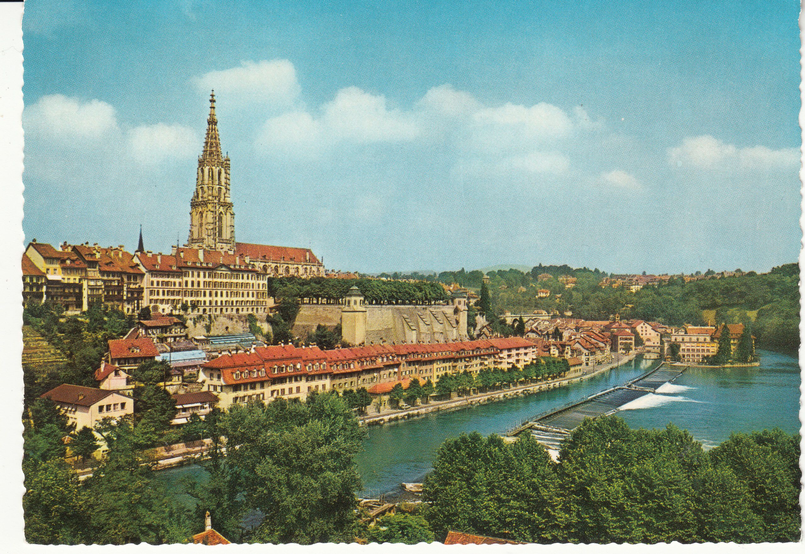 0.948- 4 Krüger Postcard Switzerland Bern