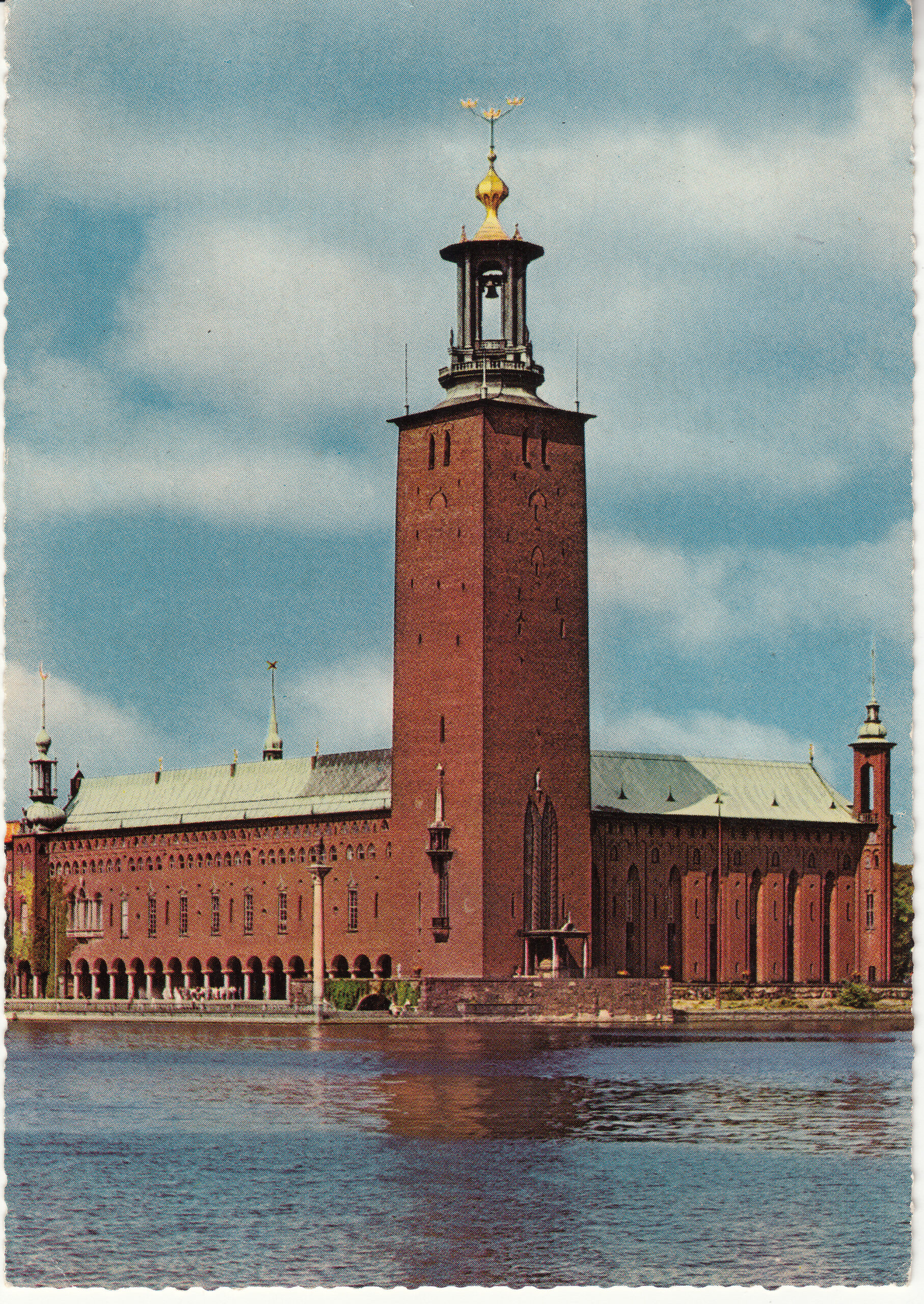 0.962- 14 Krüger Postcard Sweden Stockholm