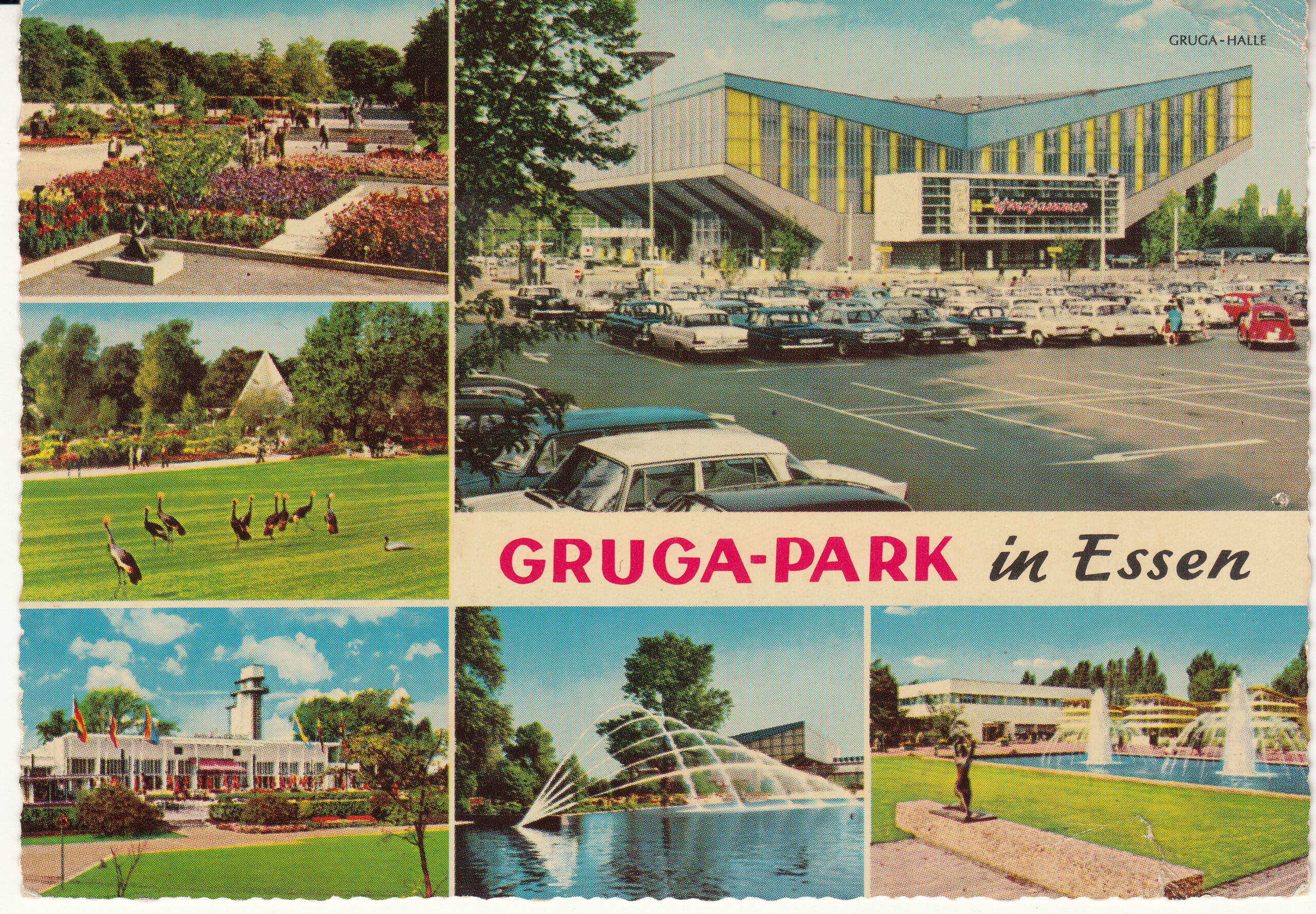 0.977- 30 Krüger Postcard Germany Essen