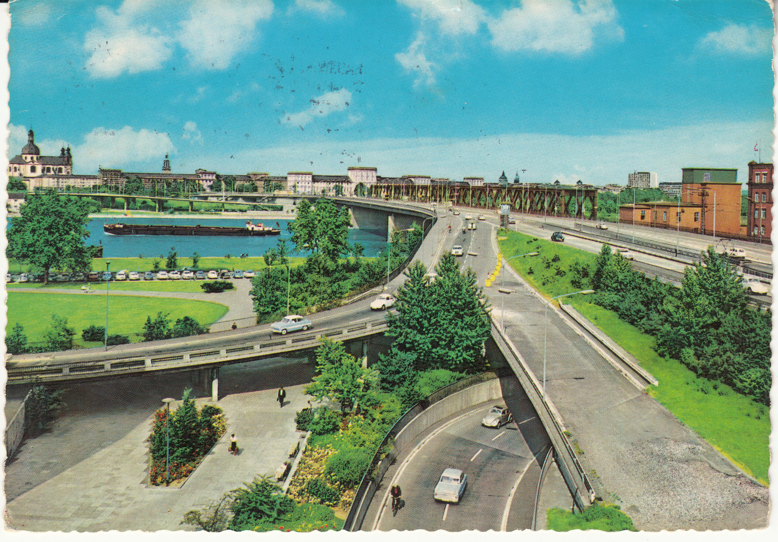 0.978- 11 Krüger Postcard Germany Ludwigshafen