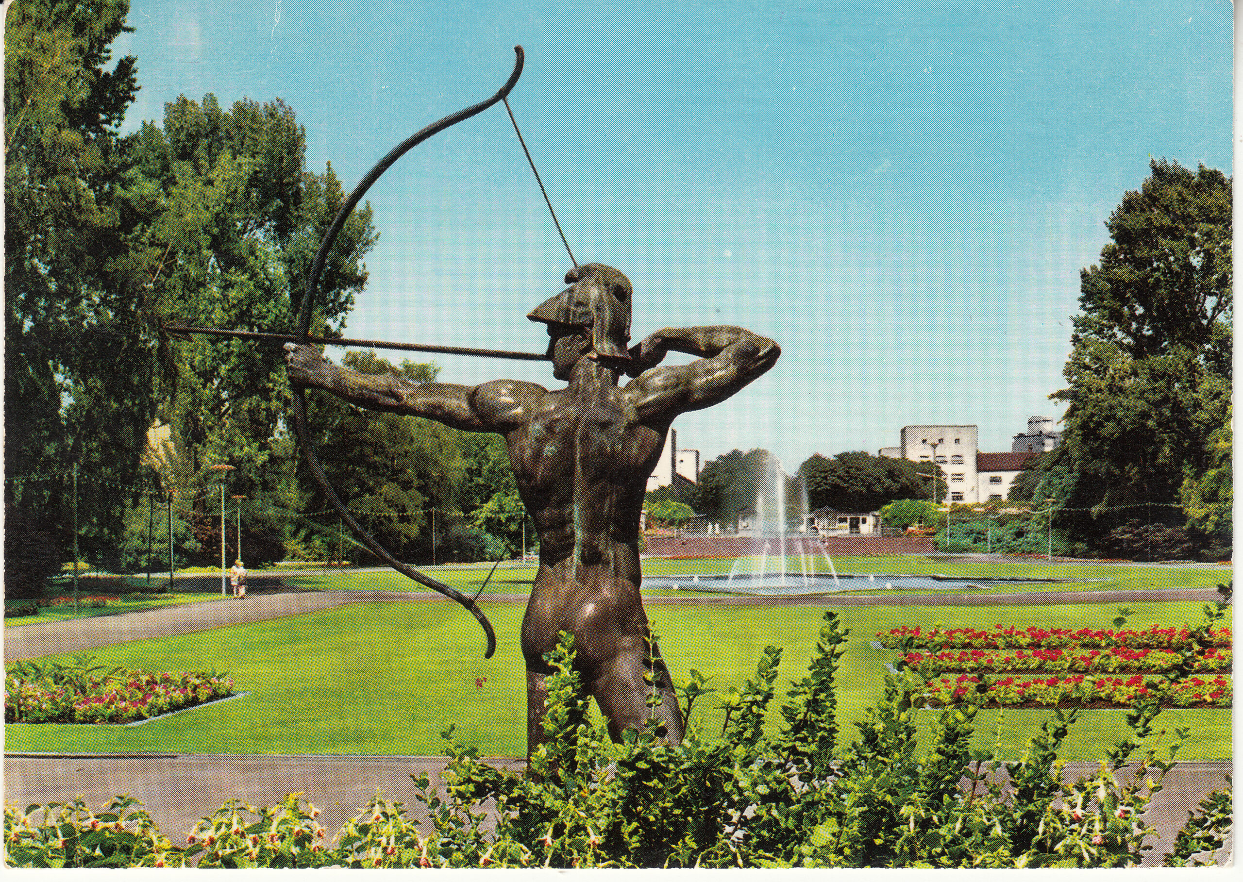 0.978- 12 Krüger Postcard Germany Ludwigshafen