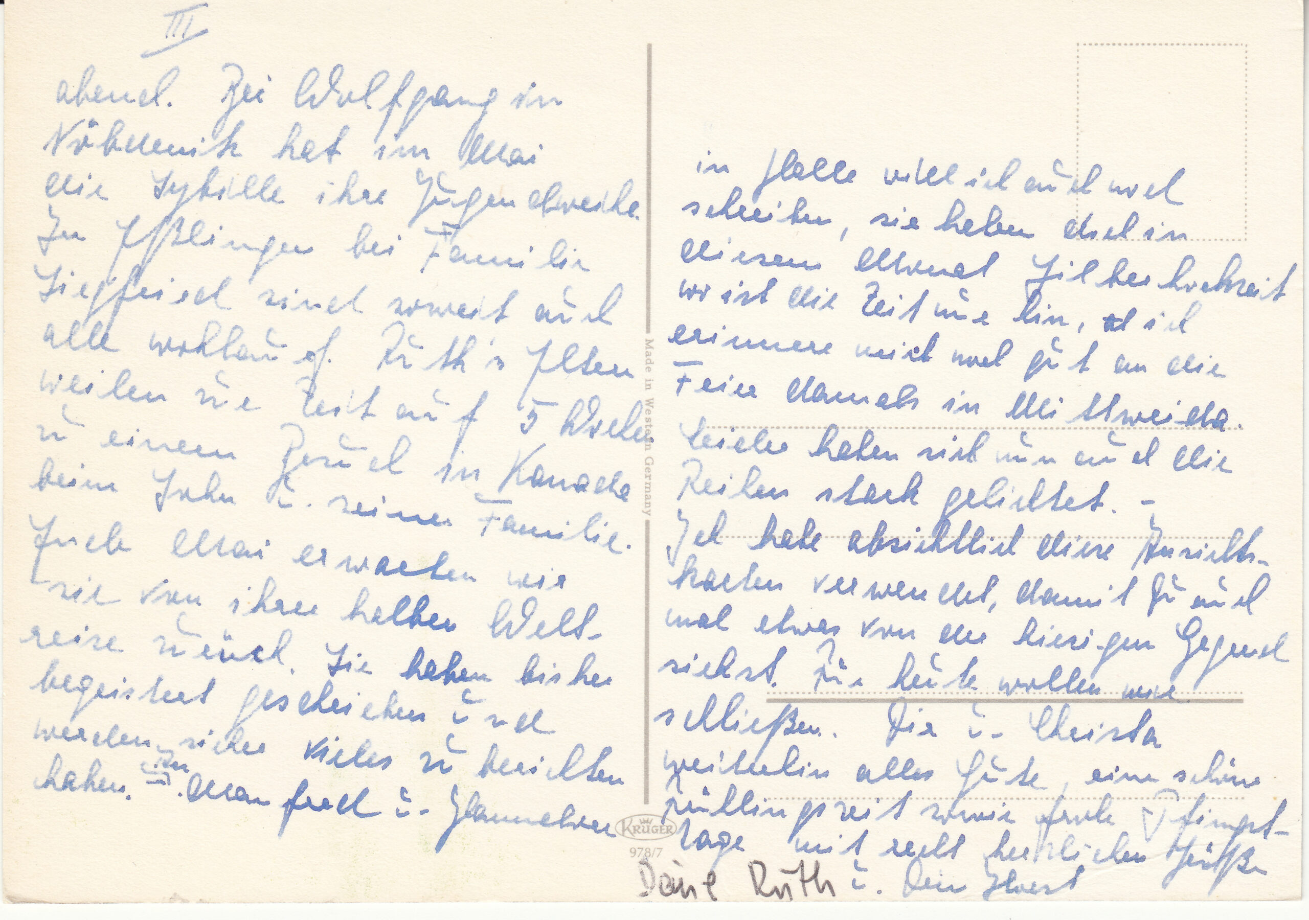 0.978- 7 Krüger Postcard Germany Ludwigshafen_0001