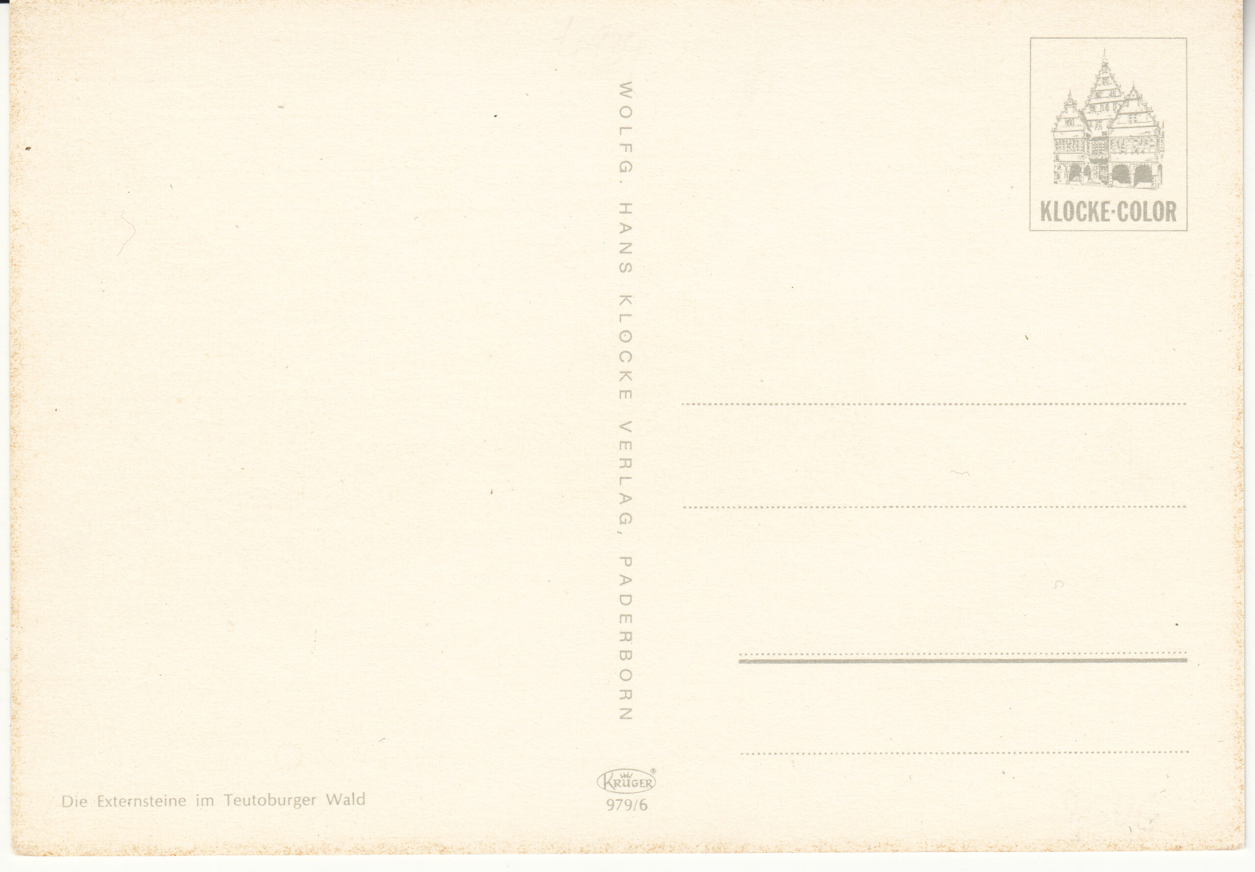0.979- 6 Krüger Postcard Germany_0001